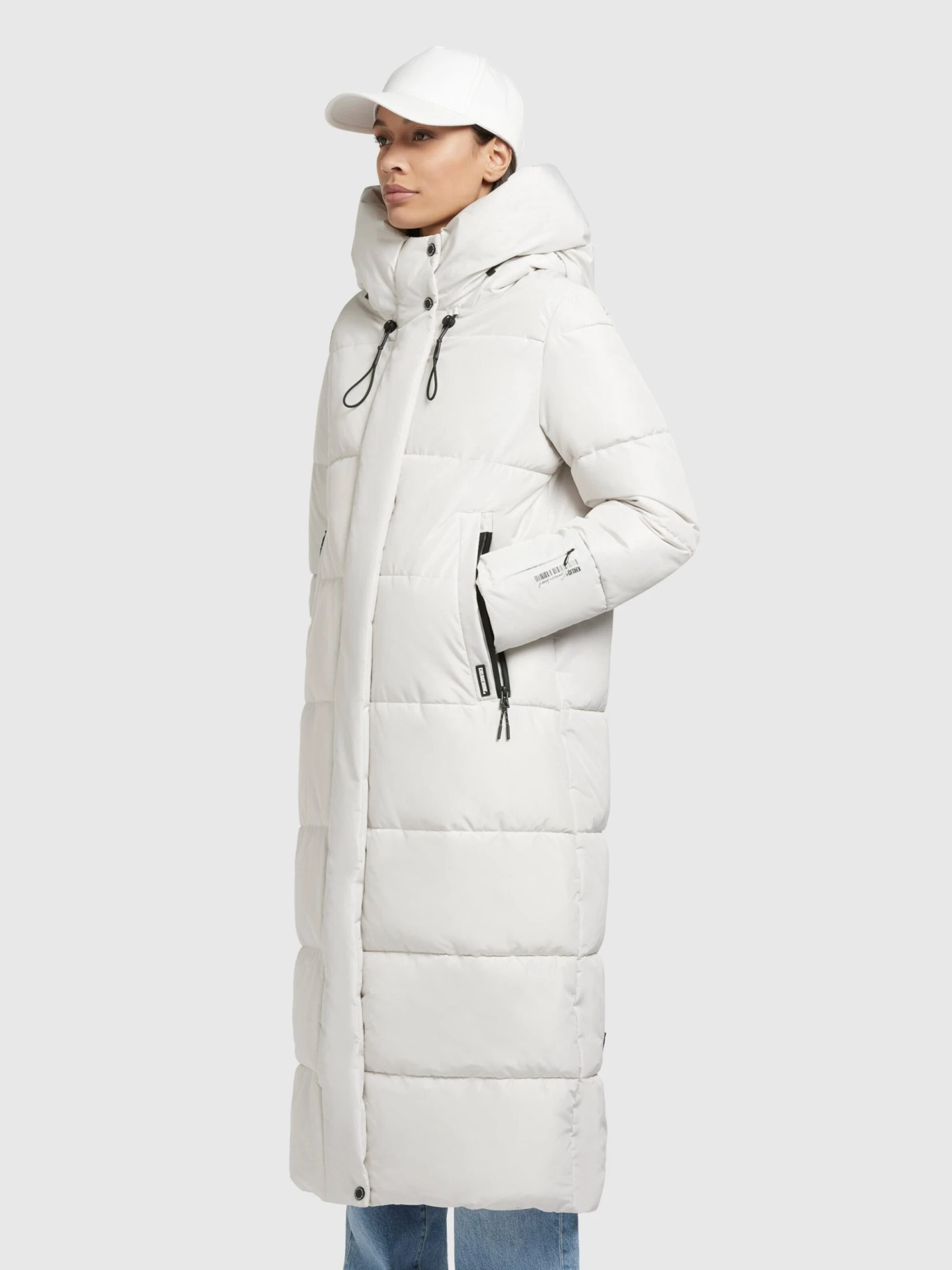 Khujo Tussenmantels Tussenmantel Soulani Dames Offwhite - Afbeelding 5