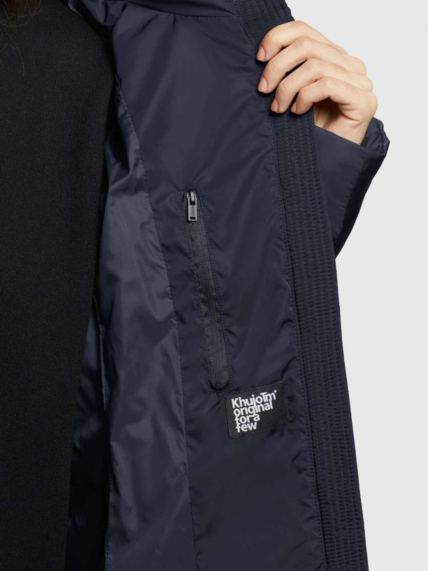 Khujo Wintermantels Wintermantel Dames Nachtblauw - Afbeelding 8