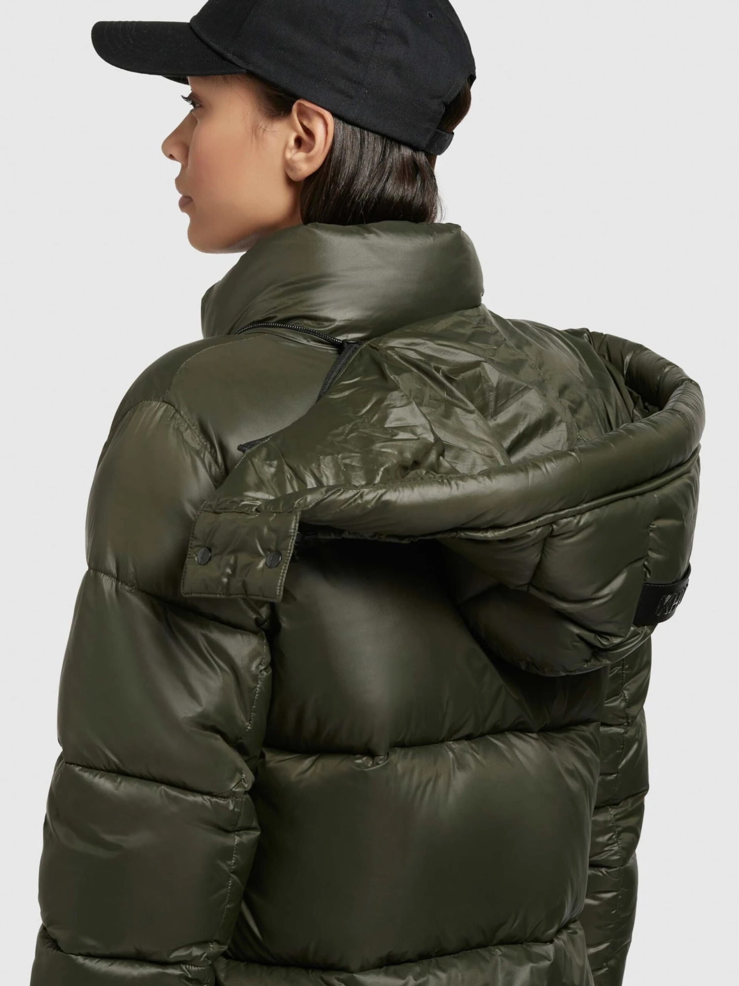 Khujo Winterjassen Winterjas Valona Dames Donkergroen - Afbeelding 8