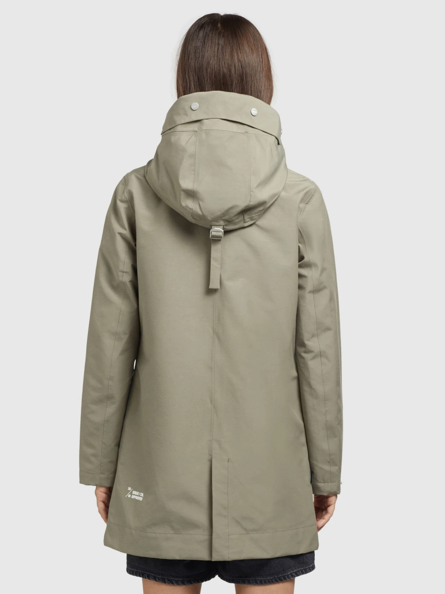 Khujo Tussenmantels Tussenmantel Artisa Dames Grijs / Groen - Afbeelding 4