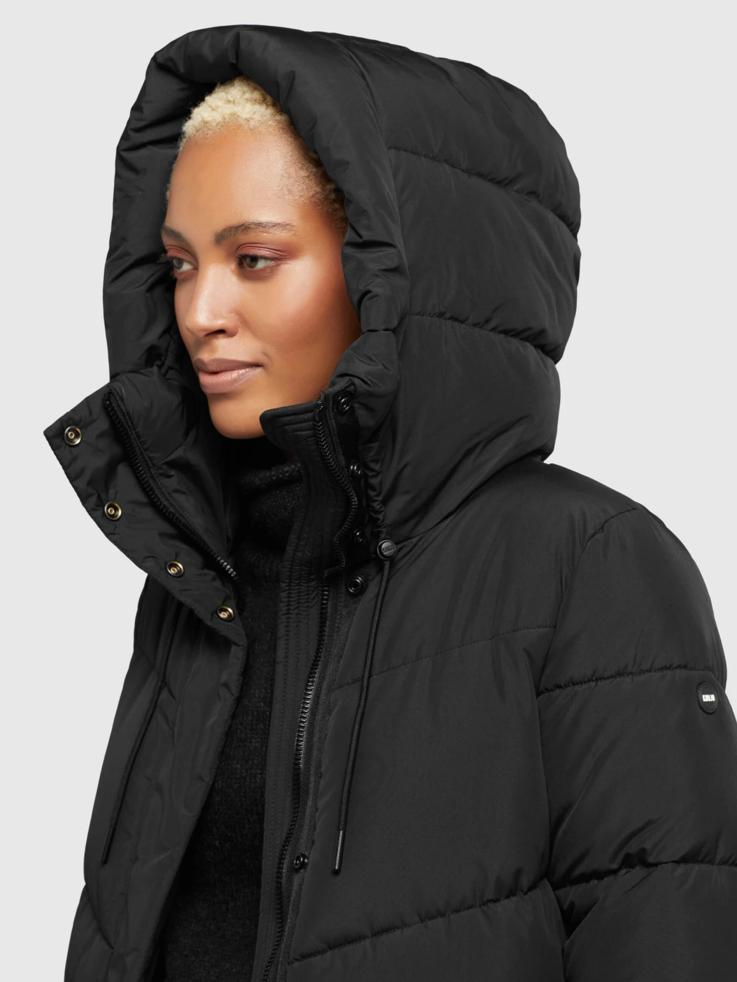 Khujo Wintermantels Wintermantel Shimanta 2 Dames Zwart - Afbeelding 7