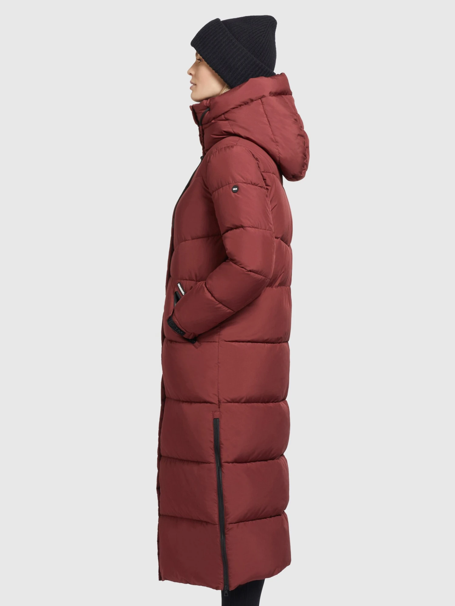 Khujo Wintermantels Wintermantel Shimanta 2 Dames Roestrood - Afbeelding 5