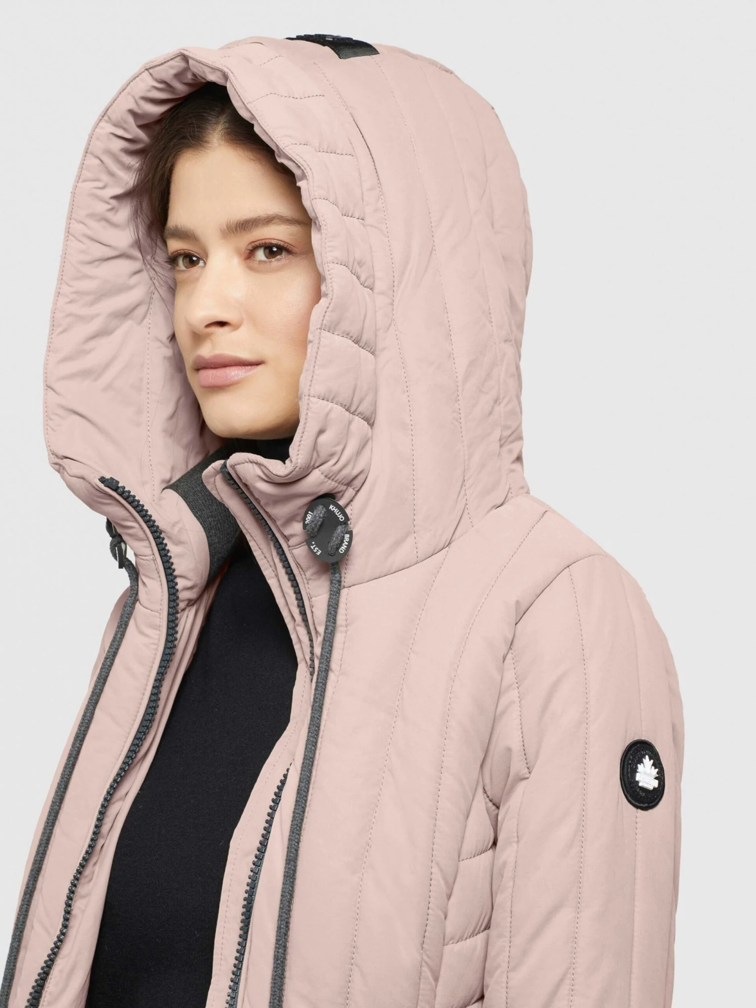 Khujo Tussenmantels Tussenmantel Jerry Dames Oudroze - Afbeelding 7