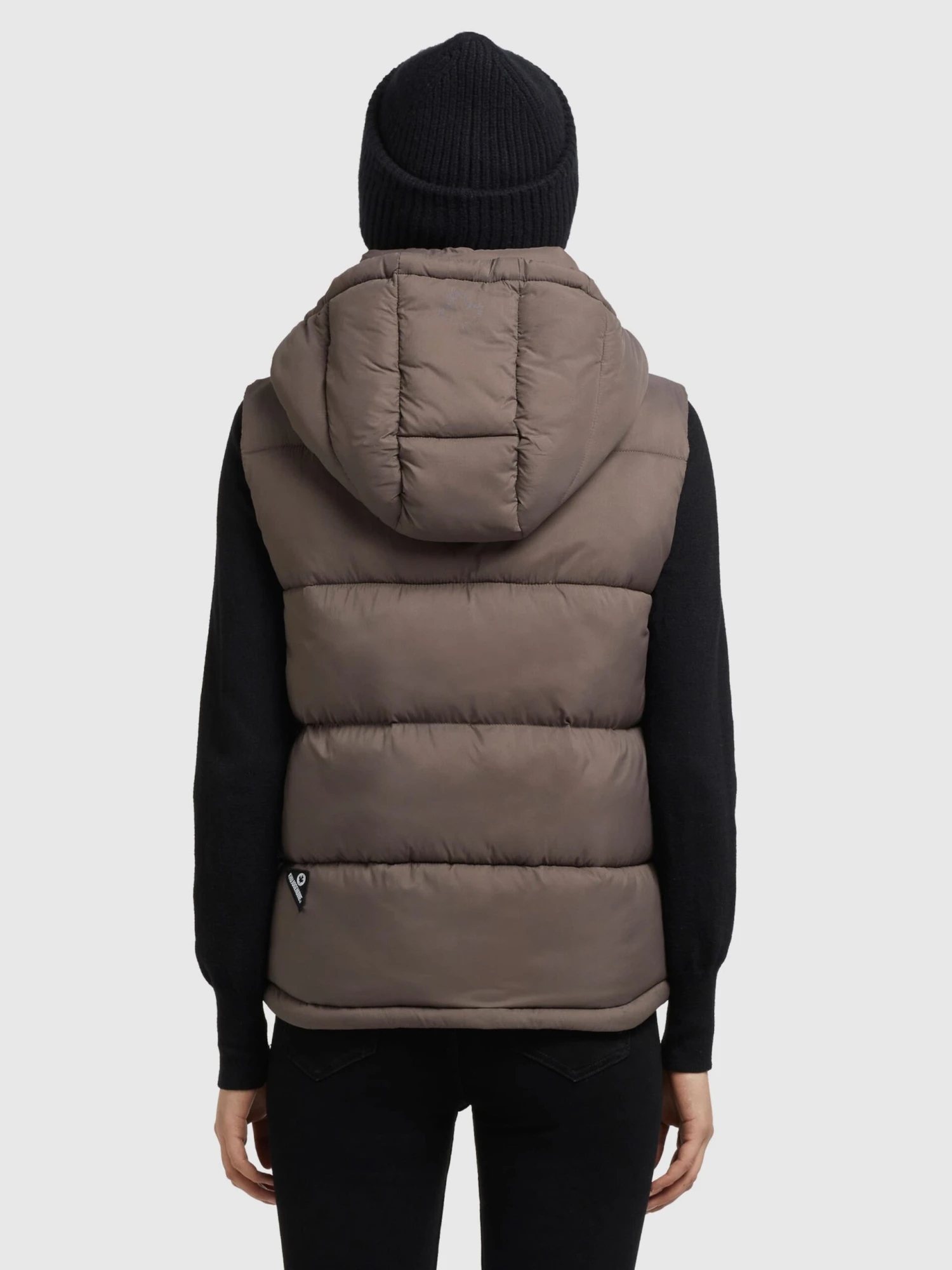 Khujo Bodywarmers Bodywarmer Eden Dames Mokka - Afbeelding 4