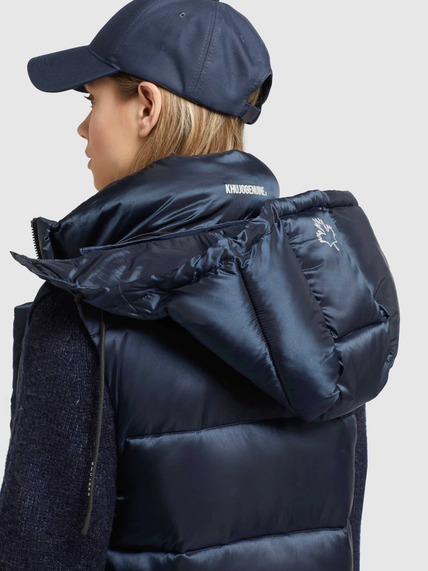 Khujo Bodywarmers Bodywarmer Tourin Dames Navy - Afbeelding 8