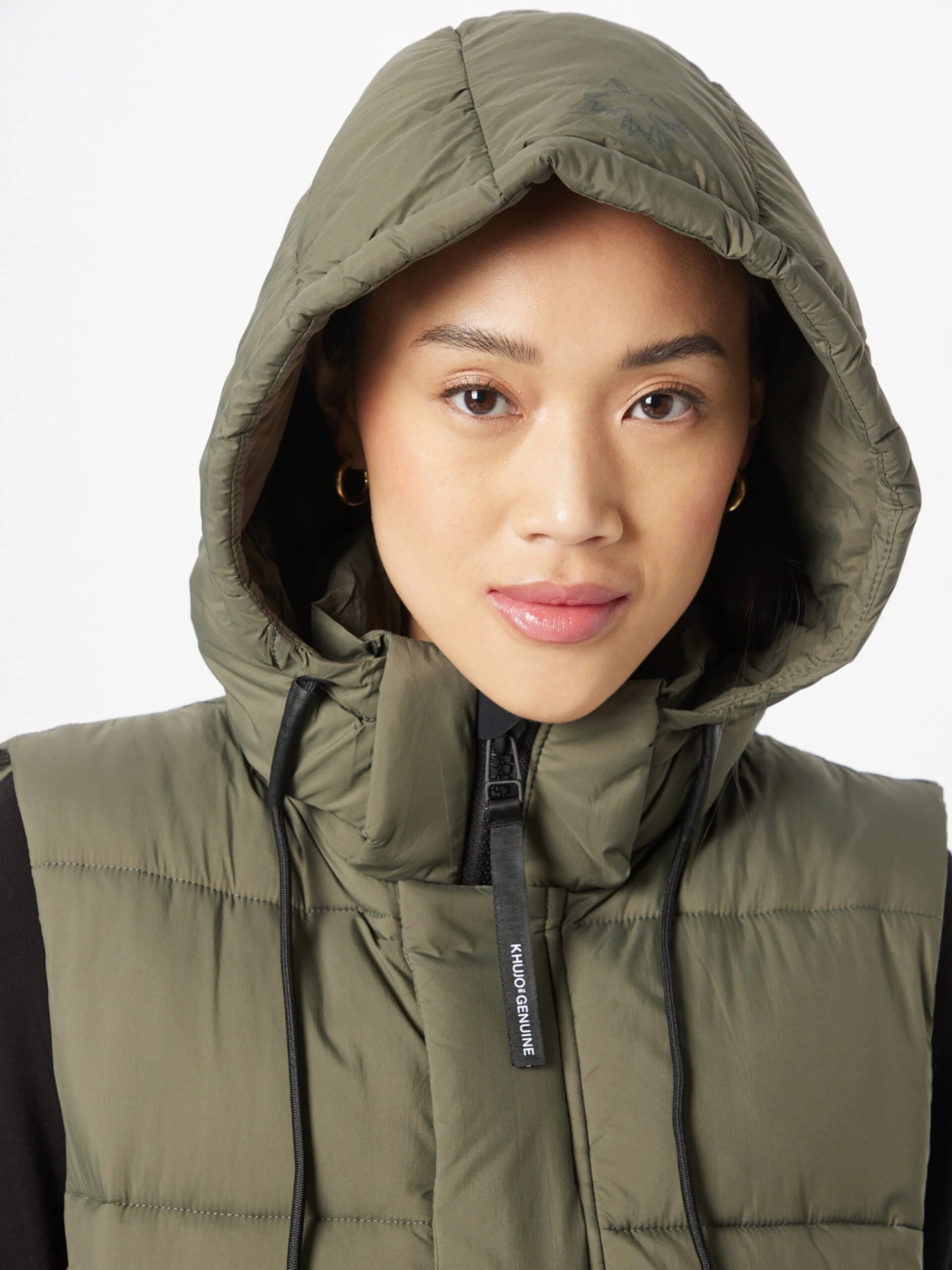 Khujo Bodywarmers Bodywarmer Tourin Dames Kaki - Afbeelding 5