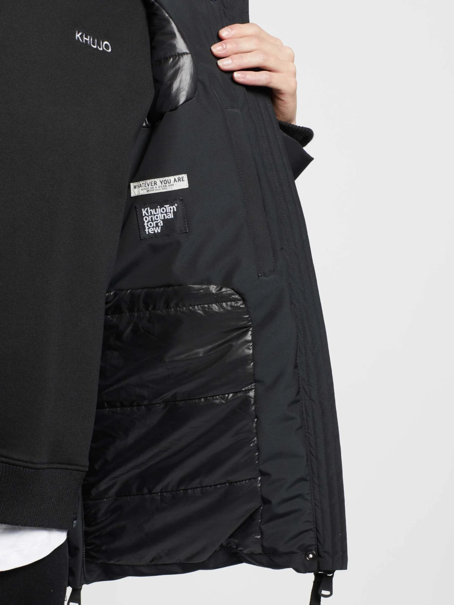 Khujo Winterjassen Winterjas Eunice Dames Zwart - Afbeelding 8