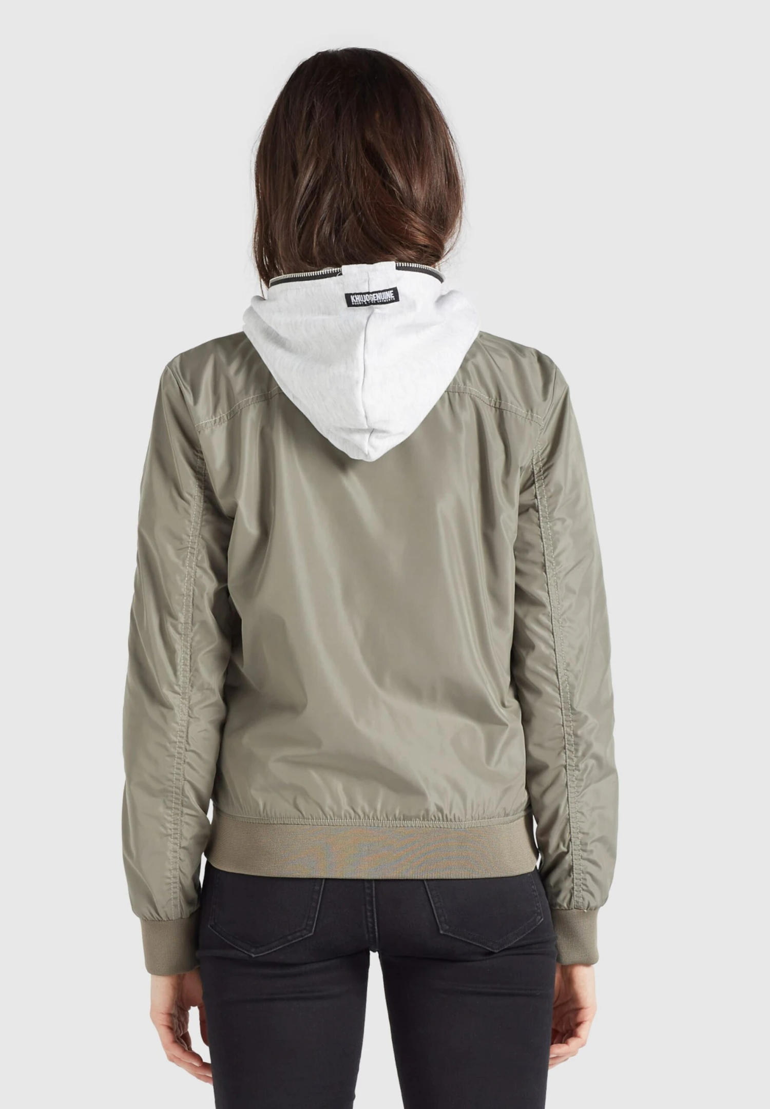 Khujo Winterjassen Winterjas LARIFA Dames Kaki - Afbeelding 5