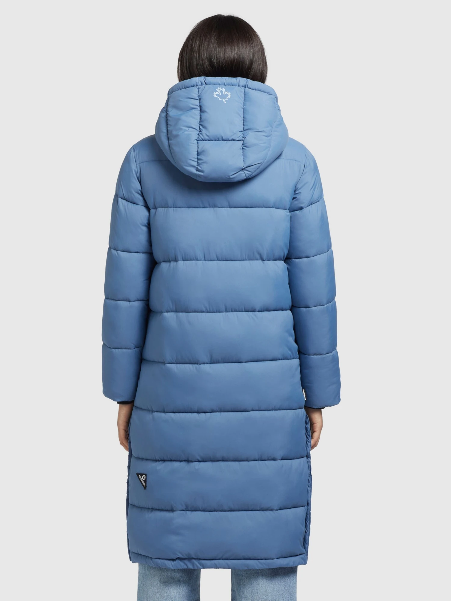 Khujo Wintermantels Wintermantel Julina Dames Blauw - Afbeelding 4