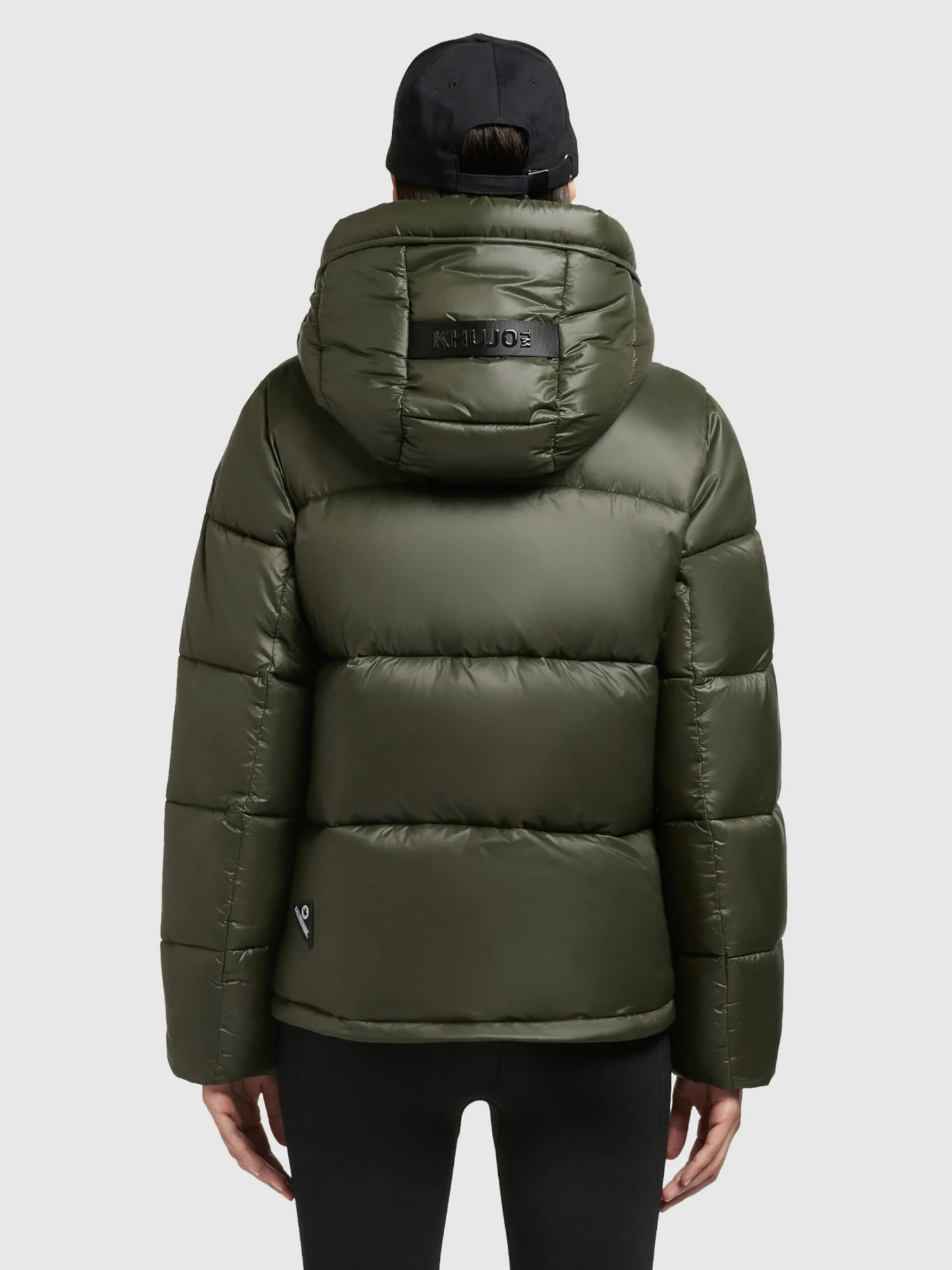 Khujo Winterjassen Winterjas Valona Dames Donkergroen - Afbeelding 4