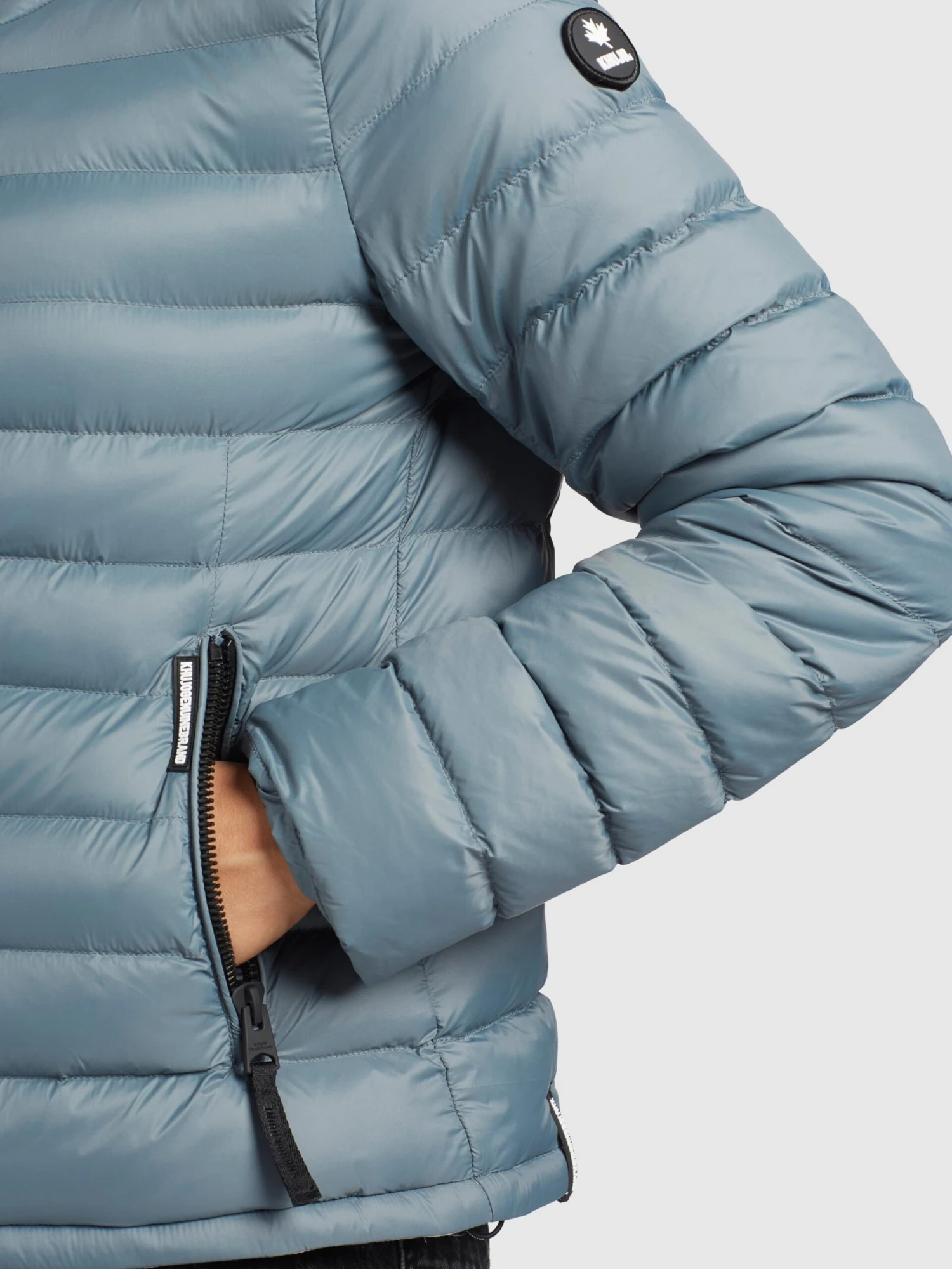 Khujo Tussenjassen Tussenjas Lovina Dames Duifblauw - Afbeelding 7