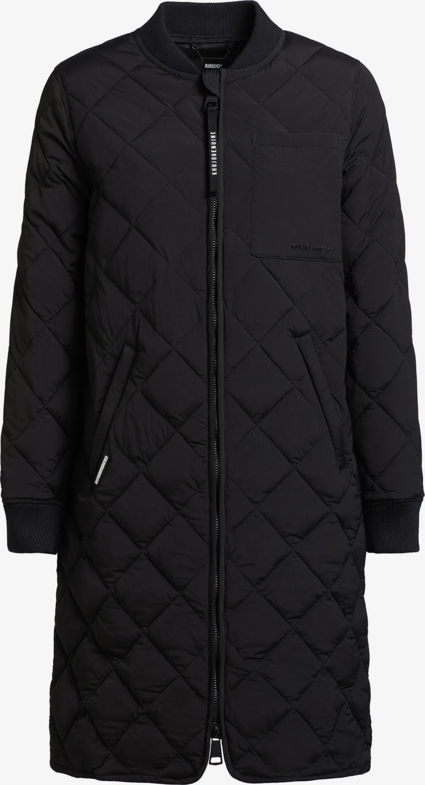 Khujo Tussenmantels Tussenmantel Mary Dames Zwart