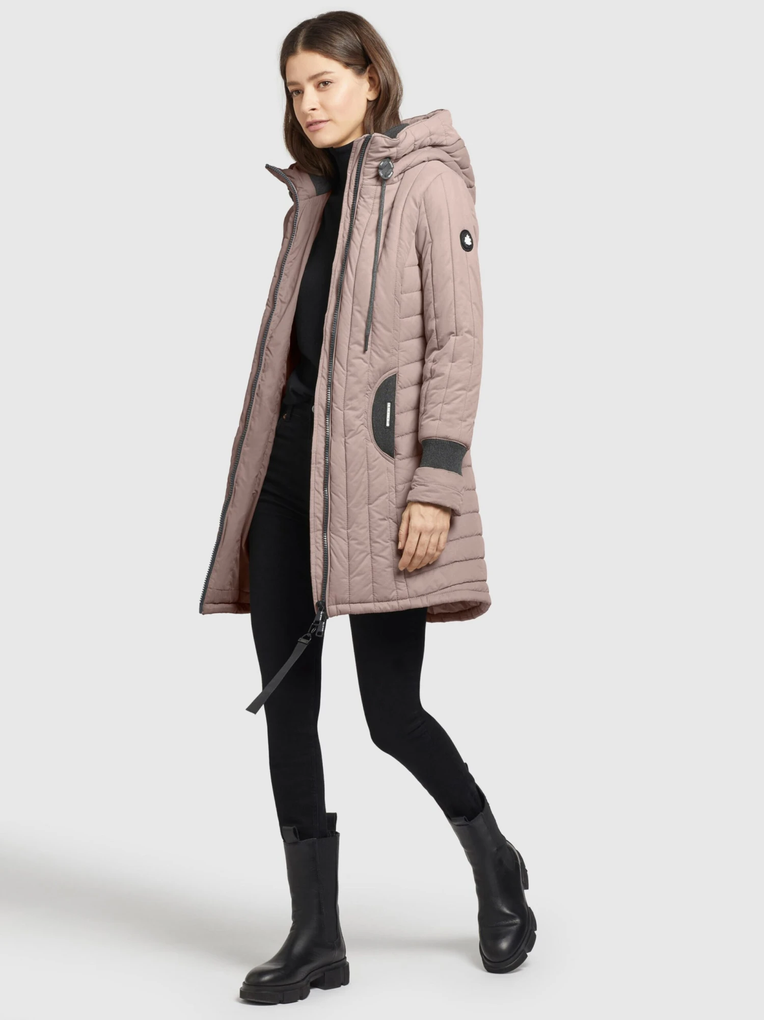 Khujo Tussenmantels Tussenmantel Jerry Dames Lichtlila - Afbeelding 6