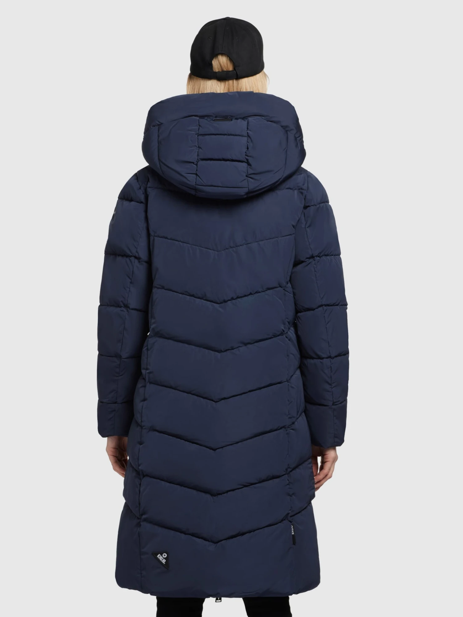 Khujo Tussenmantels Tussenmantel Klayd Dames Donkerblauw - Afbeelding 4