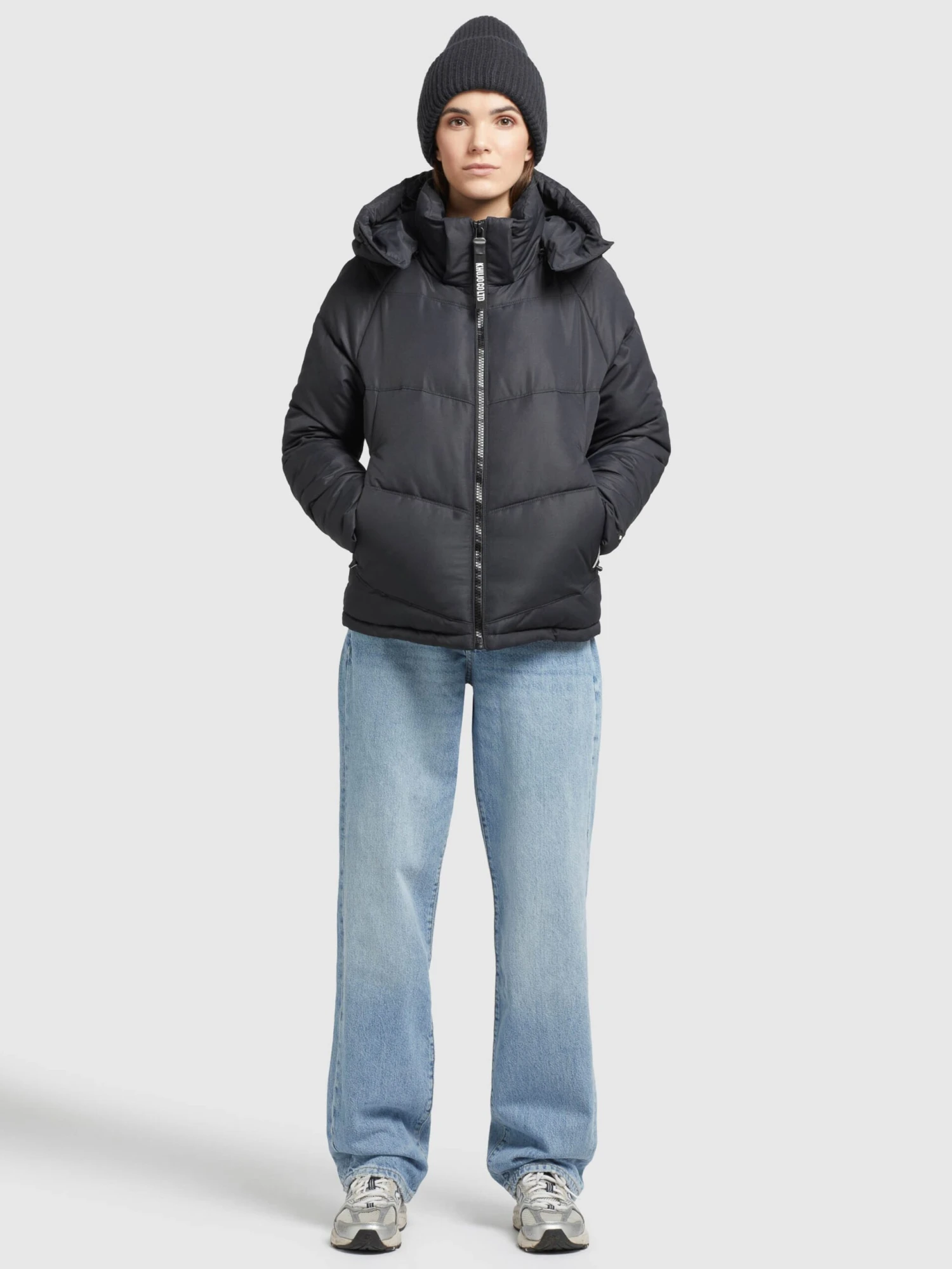 Khujo Winterjassen Winterjas Monty 2 Dames Nachtblauw - Afbeelding 3