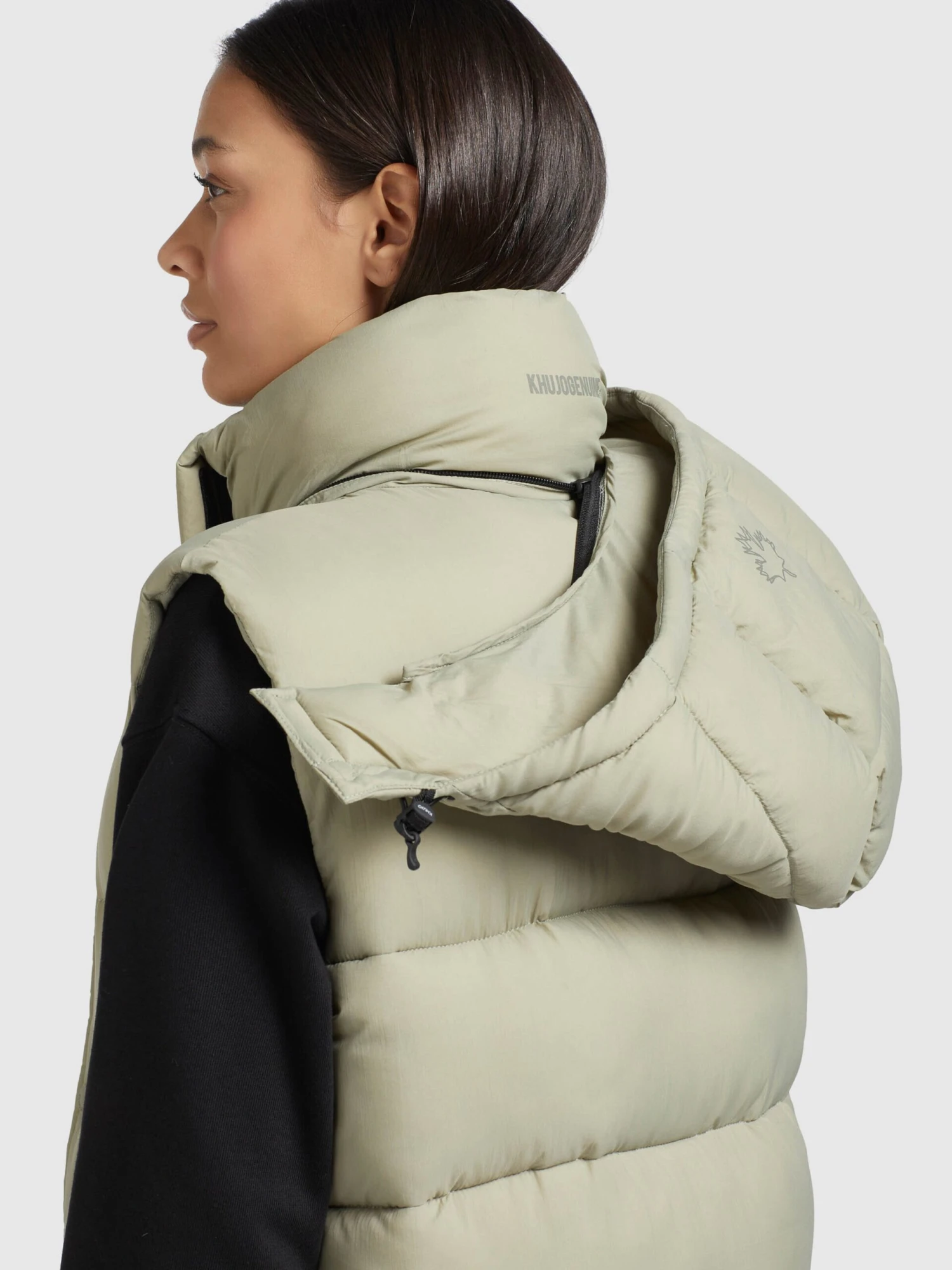 Khujo Bodywarmers Bodywarmer Magneta Dames Pastelgroen - Afbeelding 8