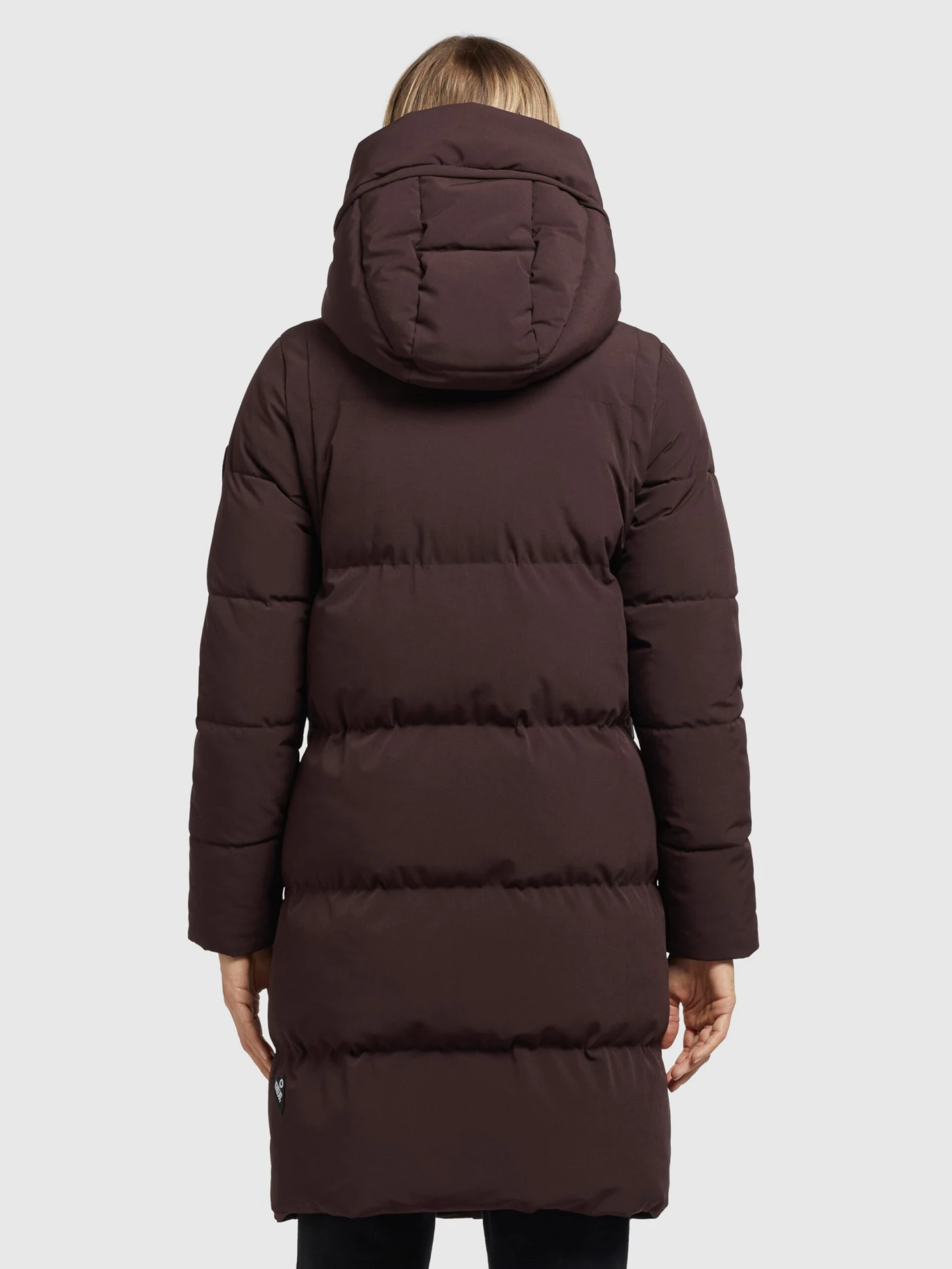 Khujo Tussenmantels Tussenmantel Namita Dames Wijnrood - Afbeelding 4