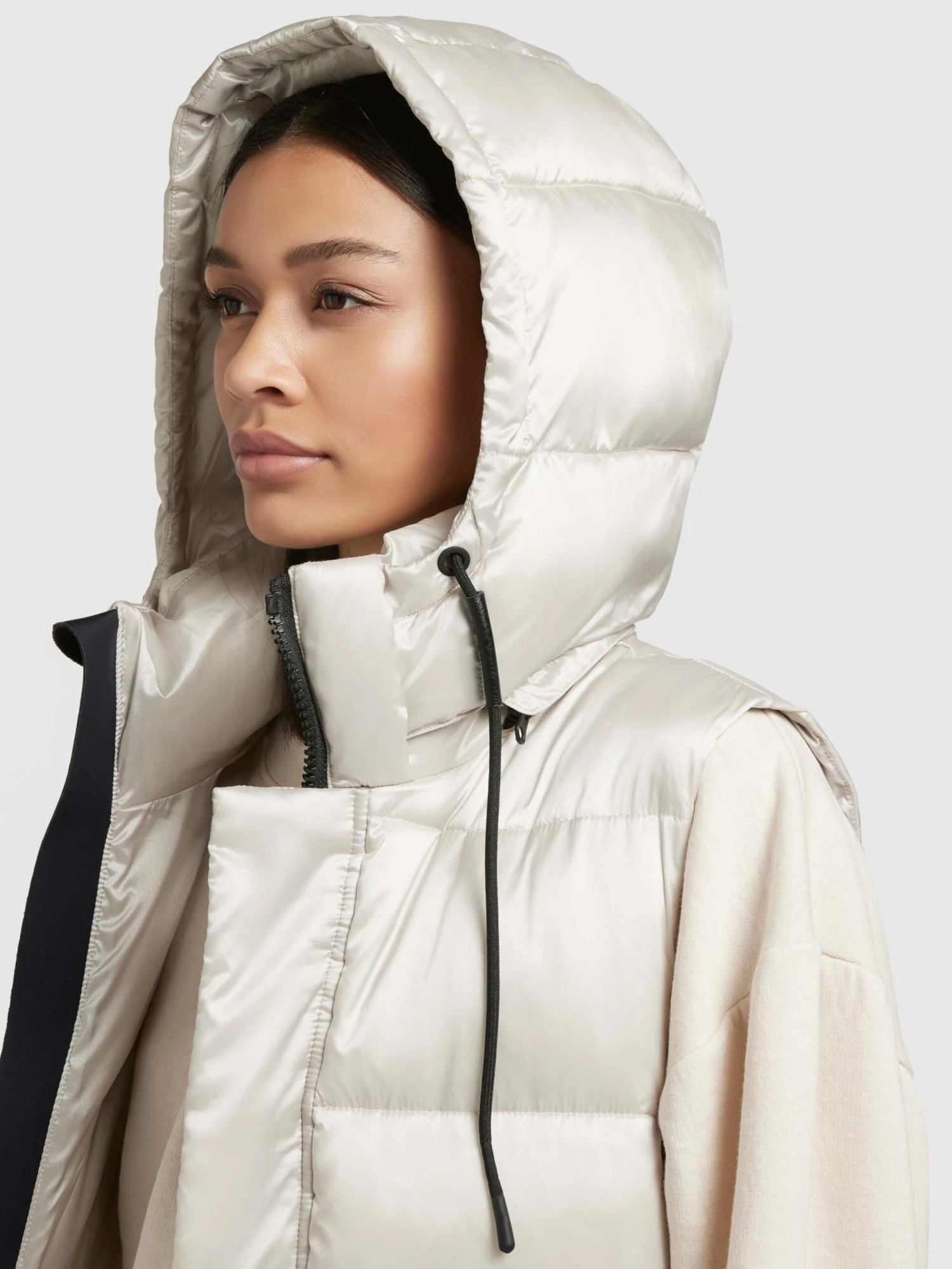 Khujo Bodywarmers Bodywarmer Tourin Dames Parelwit - Afbeelding 7