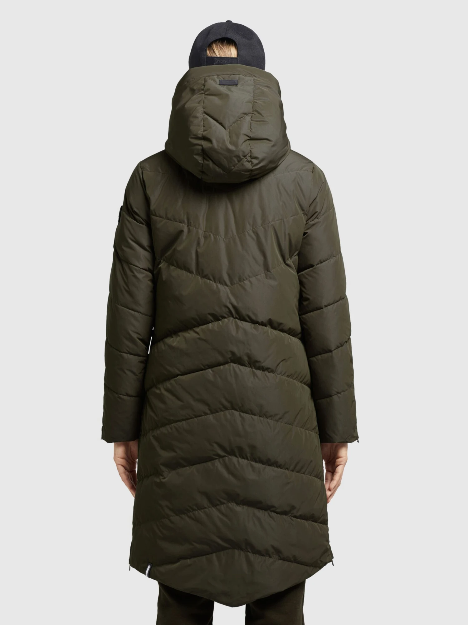 Khujo Wintermantels Wintermantel Huba Dames Donkergroen - Afbeelding 4