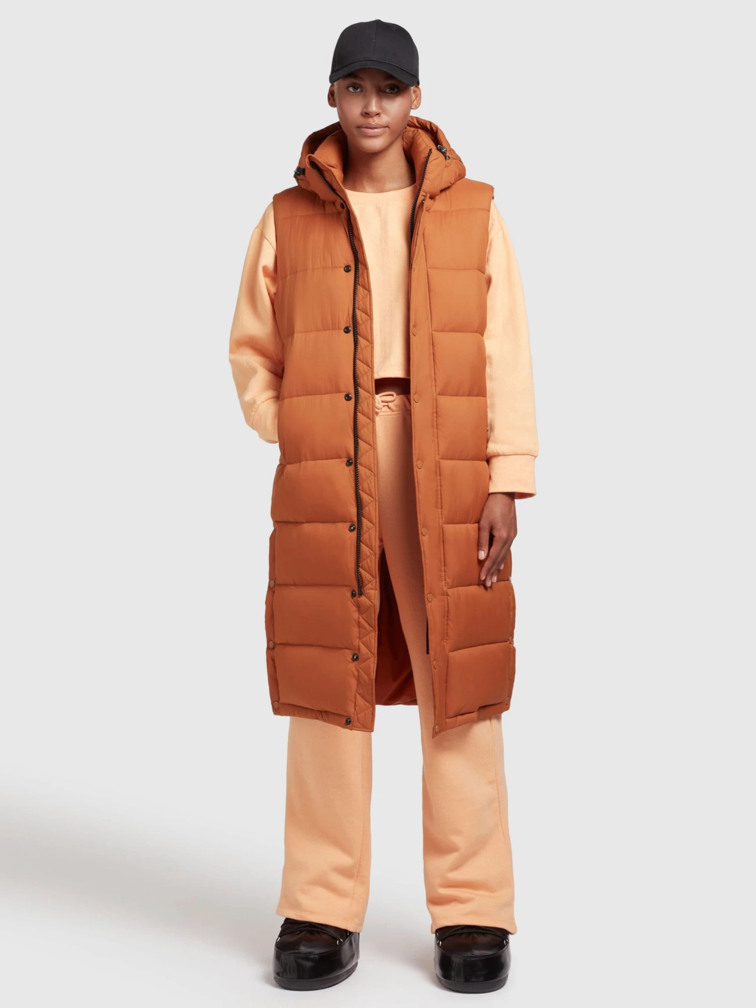 Khujo Bodywarmers Bodywarmer Magneta Dames Oranje - Afbeelding 6