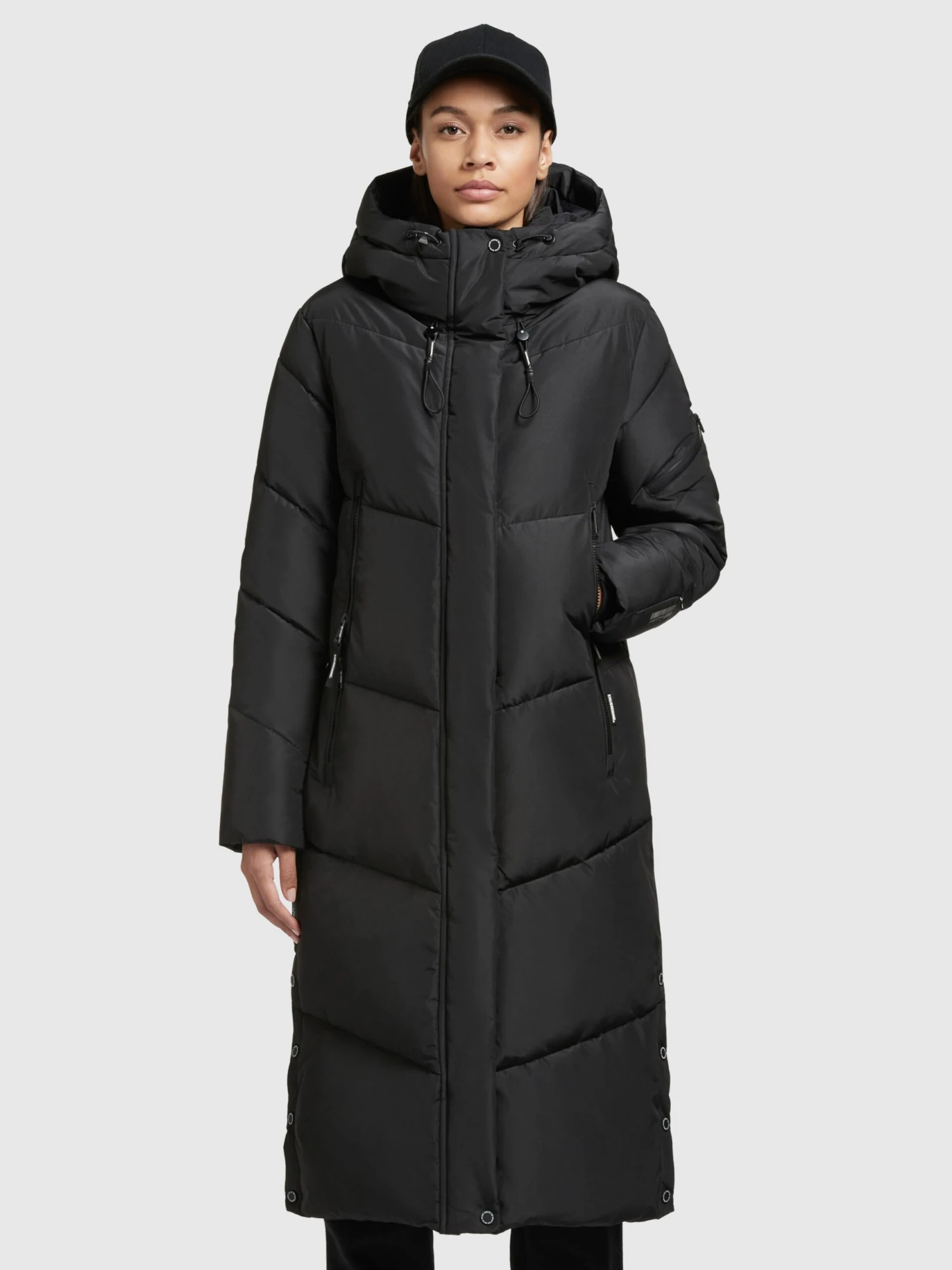 Khujo Tussenmantels Tussenmantel Sonje3 Dames Zwart - Afbeelding 2