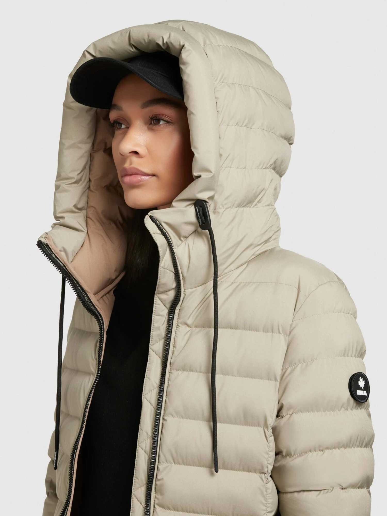 Khujo Wintermantels Wintermantel Mimi 2 Dames Pastelgroen - Afbeelding 7