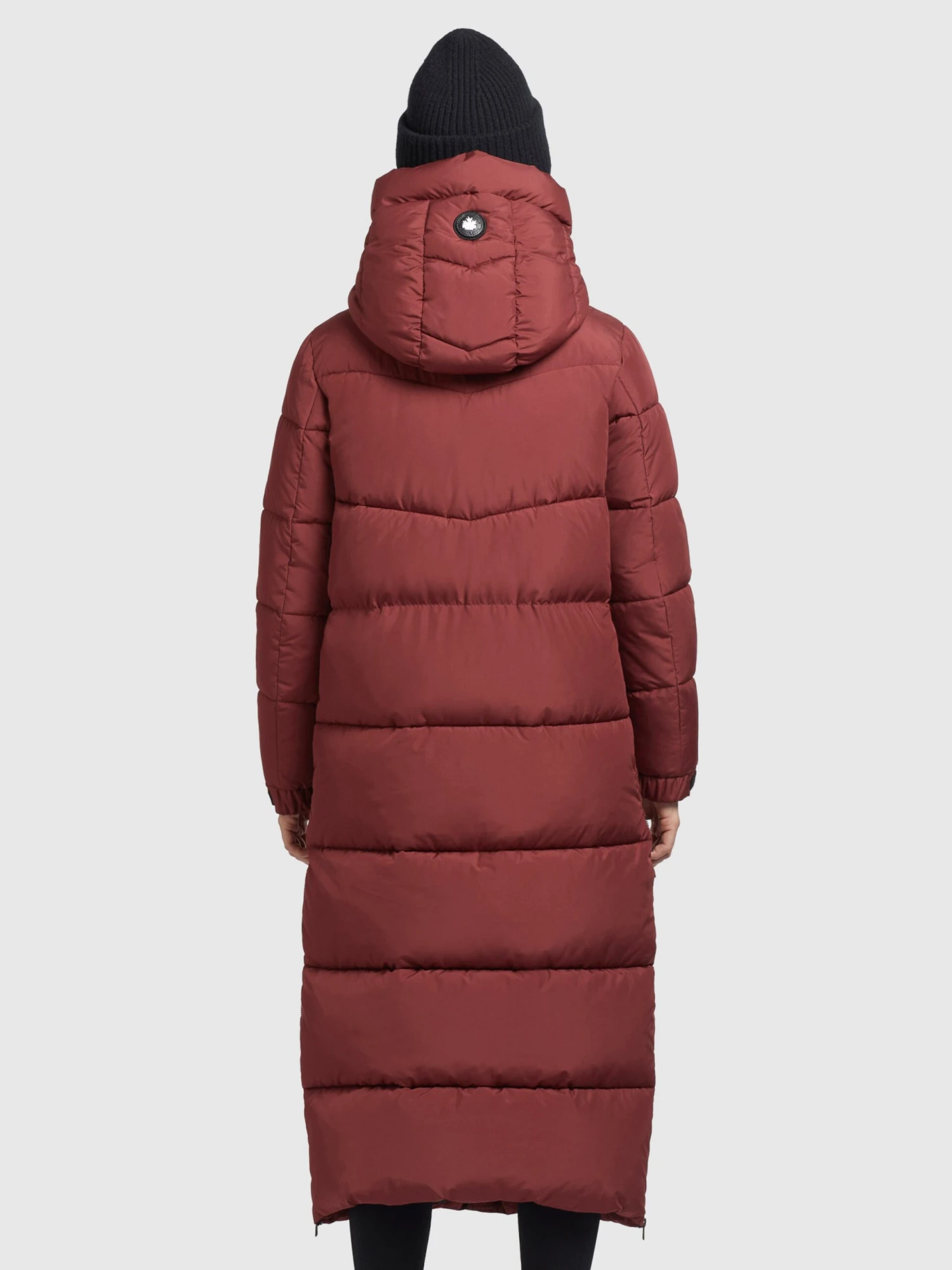 Khujo Wintermantels Wintermantel Shimanta 2 Dames Roestrood - Afbeelding 4