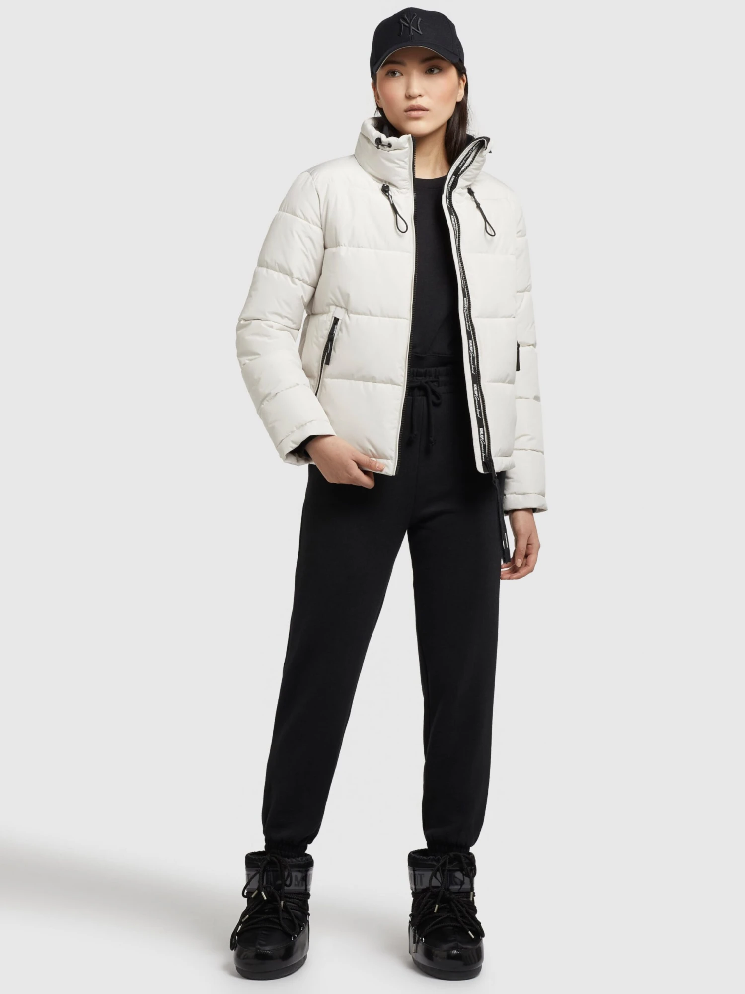 Khujo Winterjassen Winterjas Tuba Dames Offwhite - Afbeelding 6