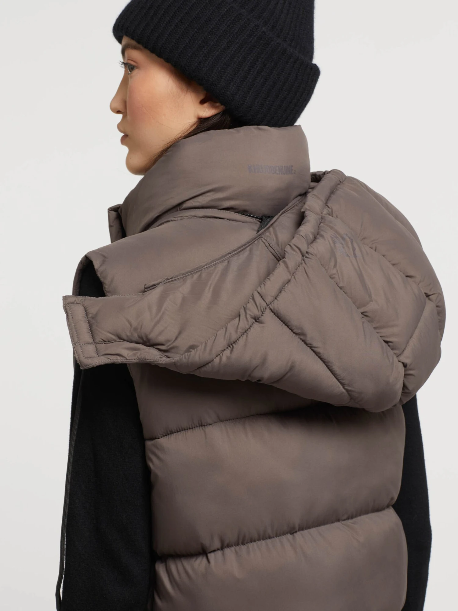 Khujo Bodywarmers Bodywarmer Eden Dames Mokka - Afbeelding 8