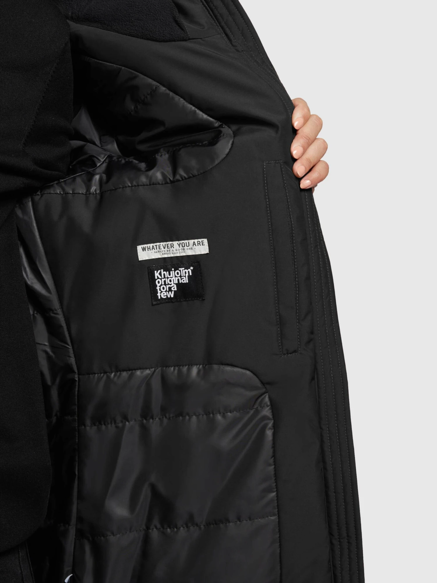 Khujo Korte Mantels Tussenmantel Amaray Dames Zwart - Afbeelding 7