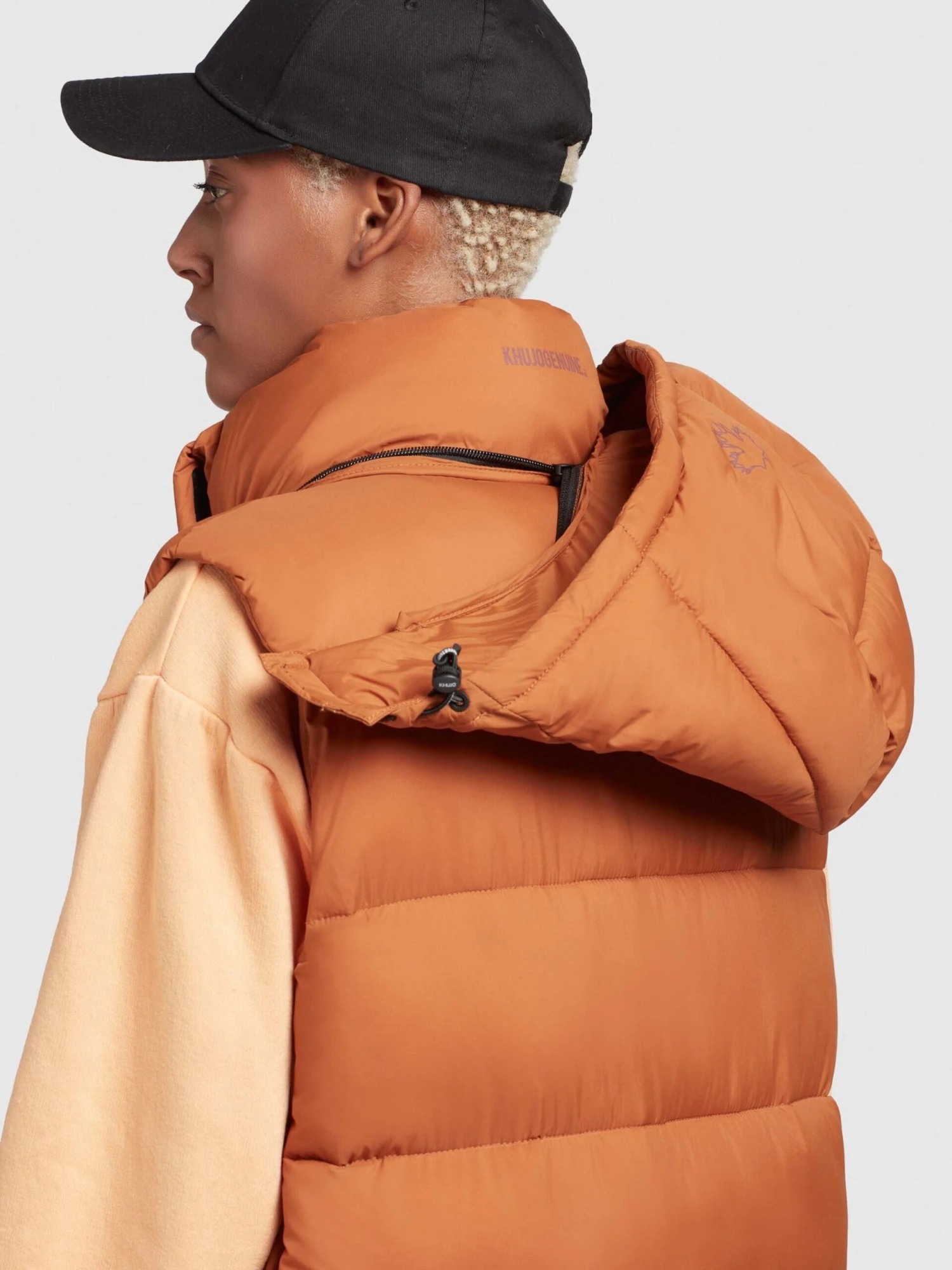 Khujo Bodywarmers Bodywarmer Magneta Dames Oranje - Afbeelding 8