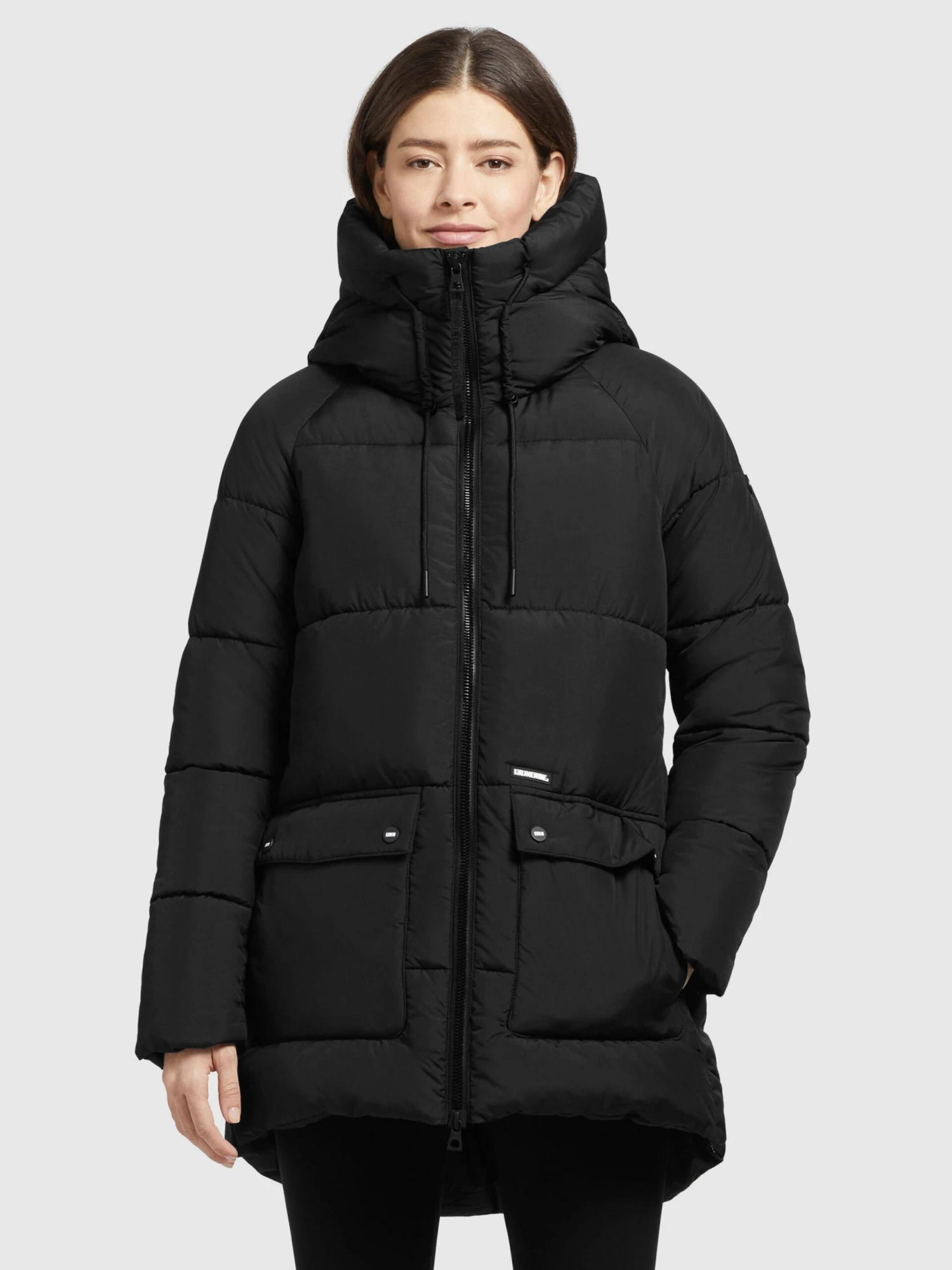 Khujo Tussenjassen Tussenjas Pheobe Dames Zwart - Afbeelding 2