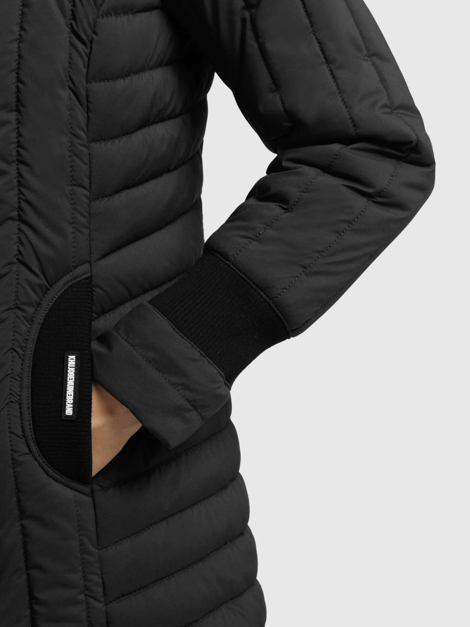 Khujo Winterjassen Winterjas Jerry Dames Zwart - Afbeelding 8