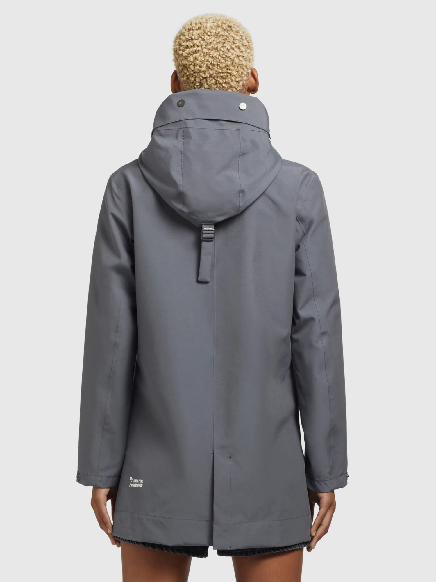 Khujo Tussenmantels Tussenmantel Artisa Dames Rookgrijs - Afbeelding 4