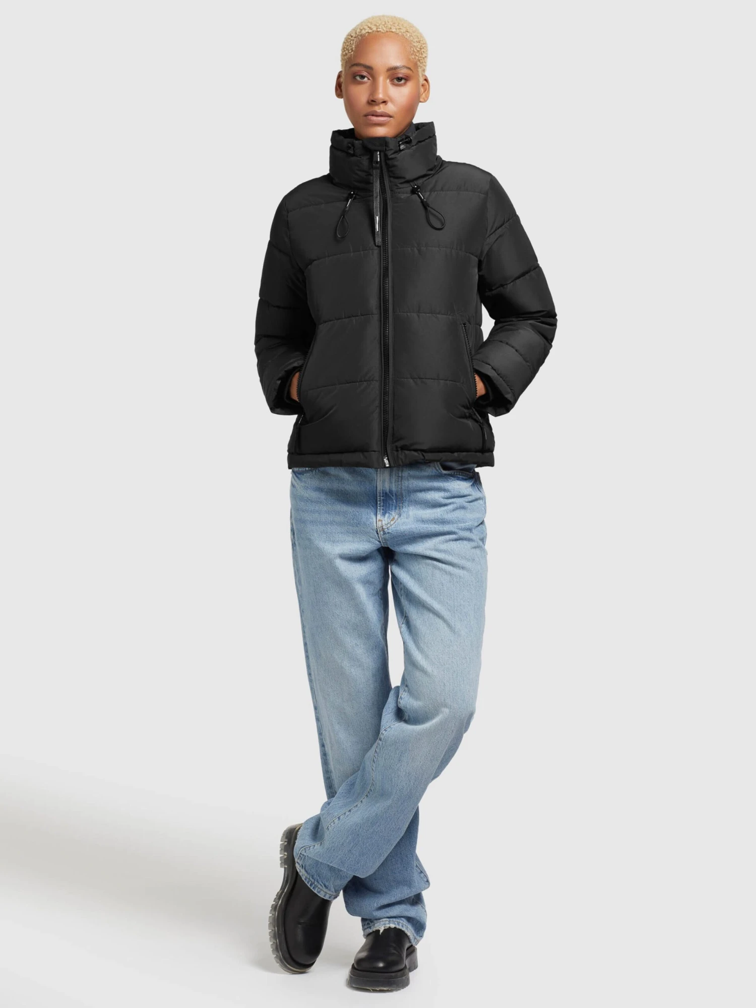 Khujo Winterjassen Winterjas Tuba Dames Zwart - Afbeelding 3