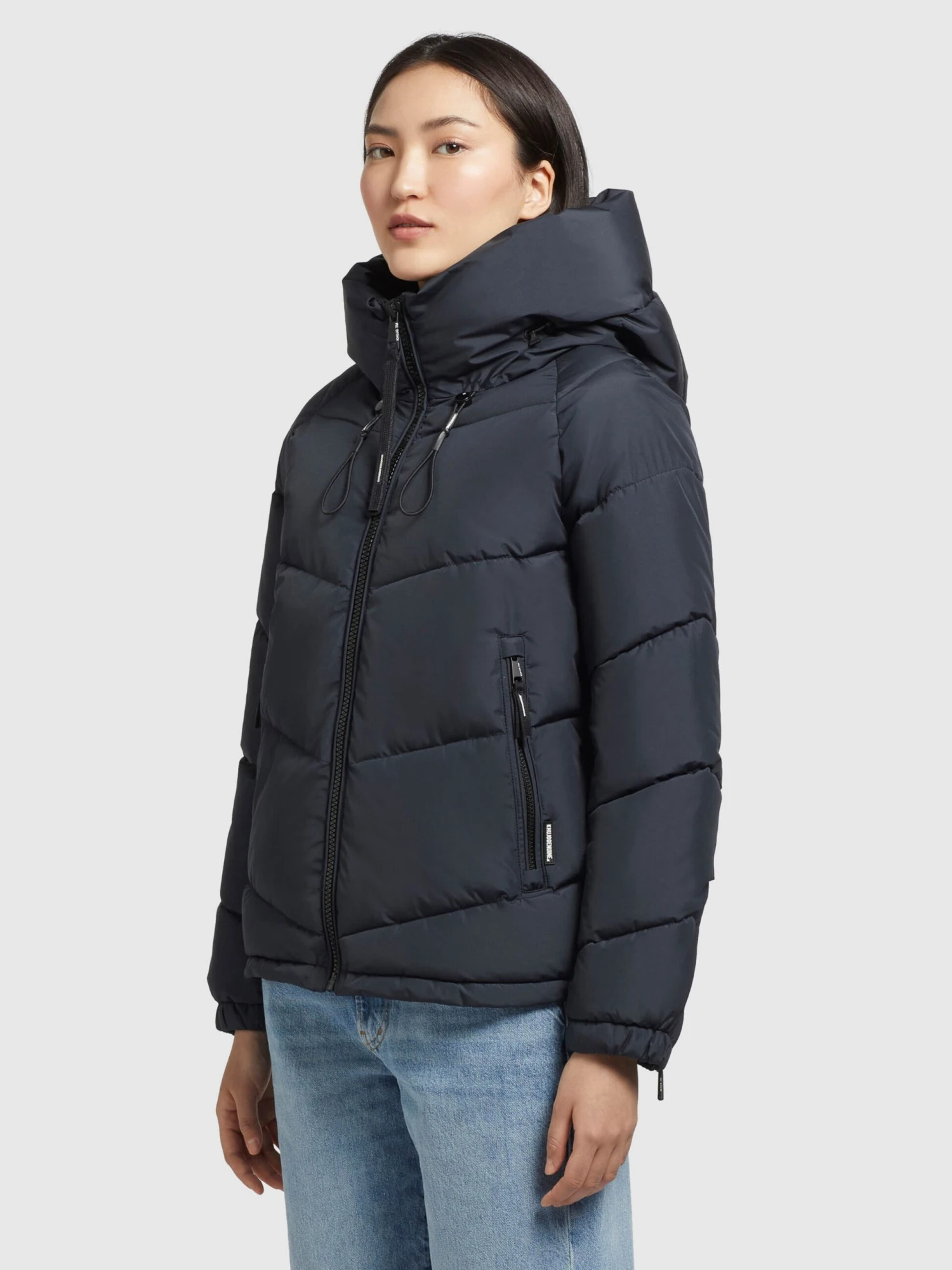 Khujo Winterjassen Winterjas Esila Dames Marine - Afbeelding 5