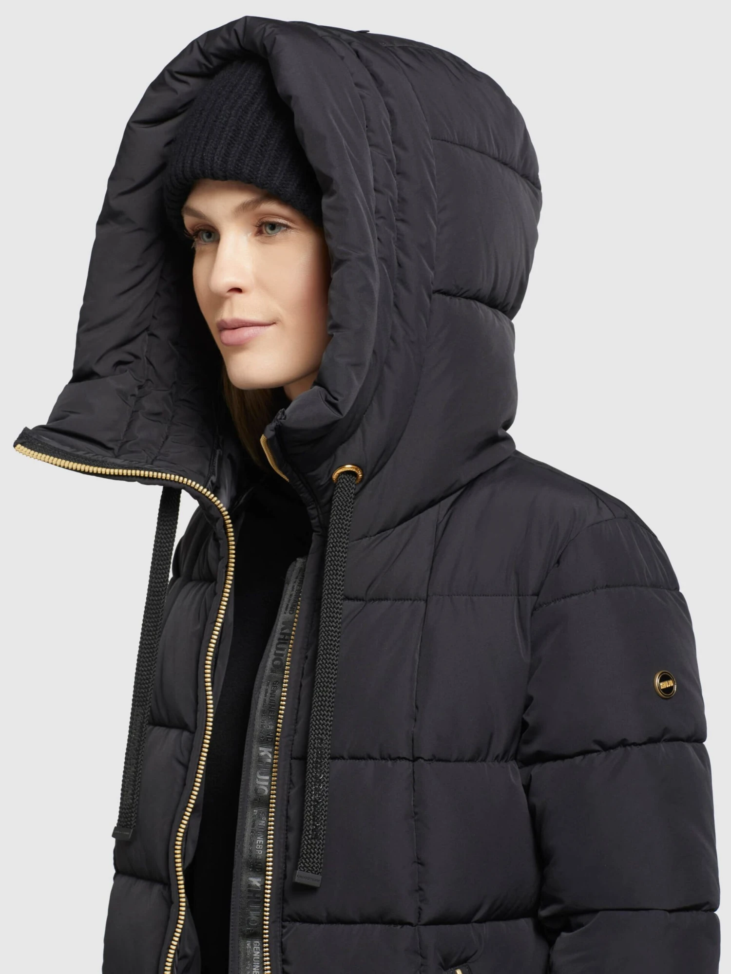 Khujo Wintermantels Wintermantel Aruba Dames Zwart - Afbeelding 7