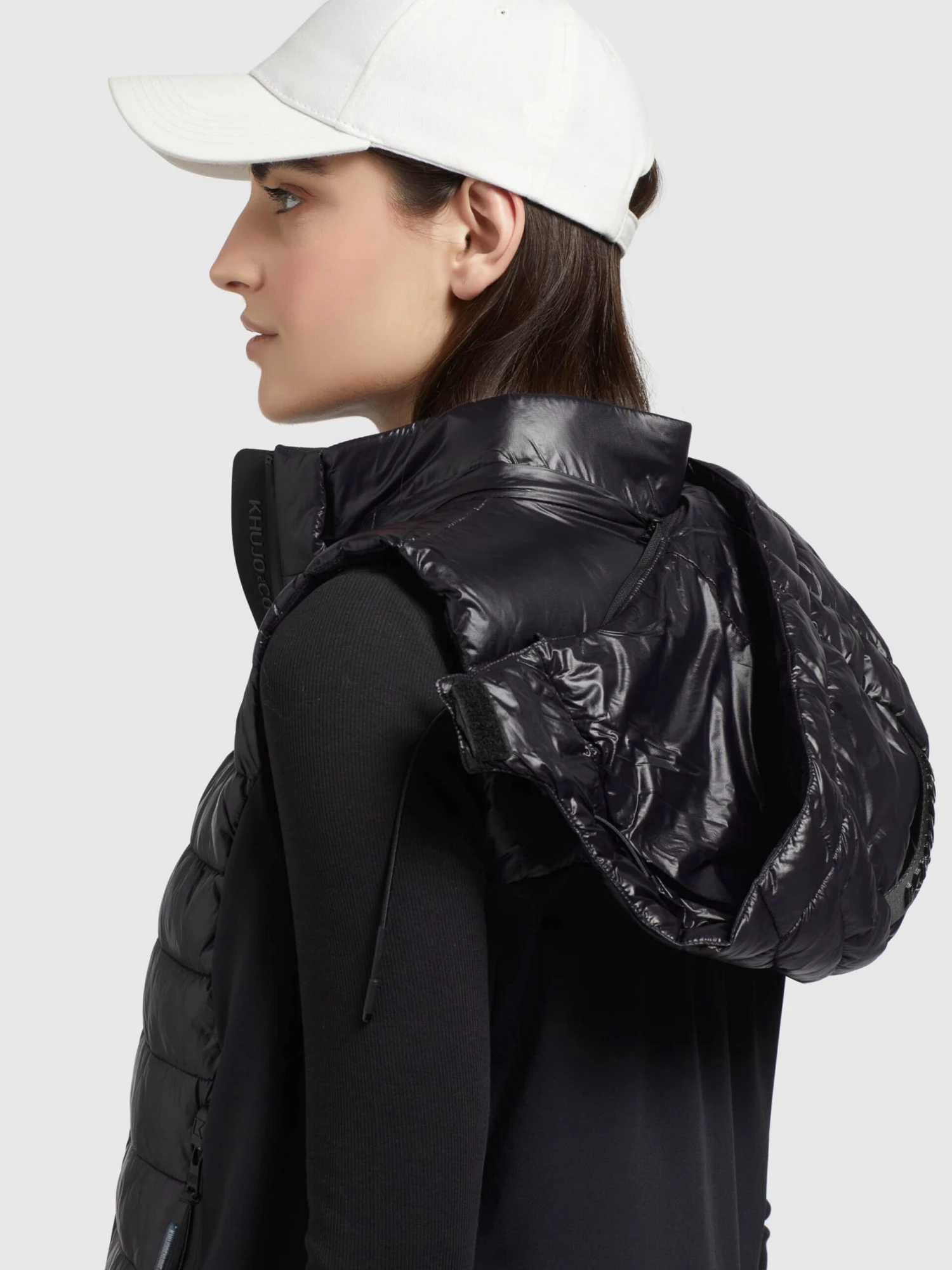 Khujo Bodywarmers Bodywarmer Fabia Dames Zwart - Afbeelding 8