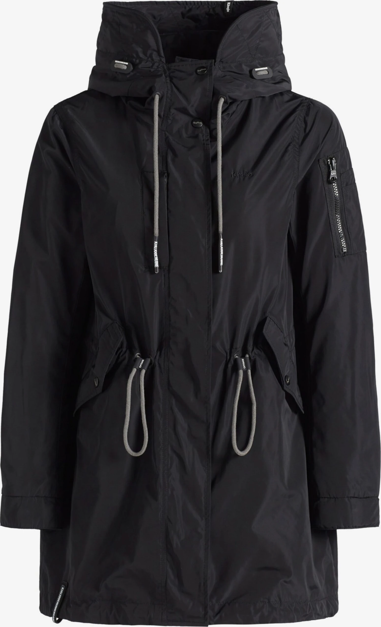 Khujo Parkas Tussenparka Catharina Dames Zwart