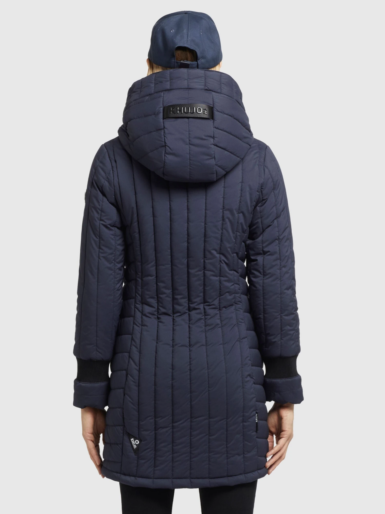 Khujo Winterjassen Winterjas Jerry Dames Navy - Afbeelding 4