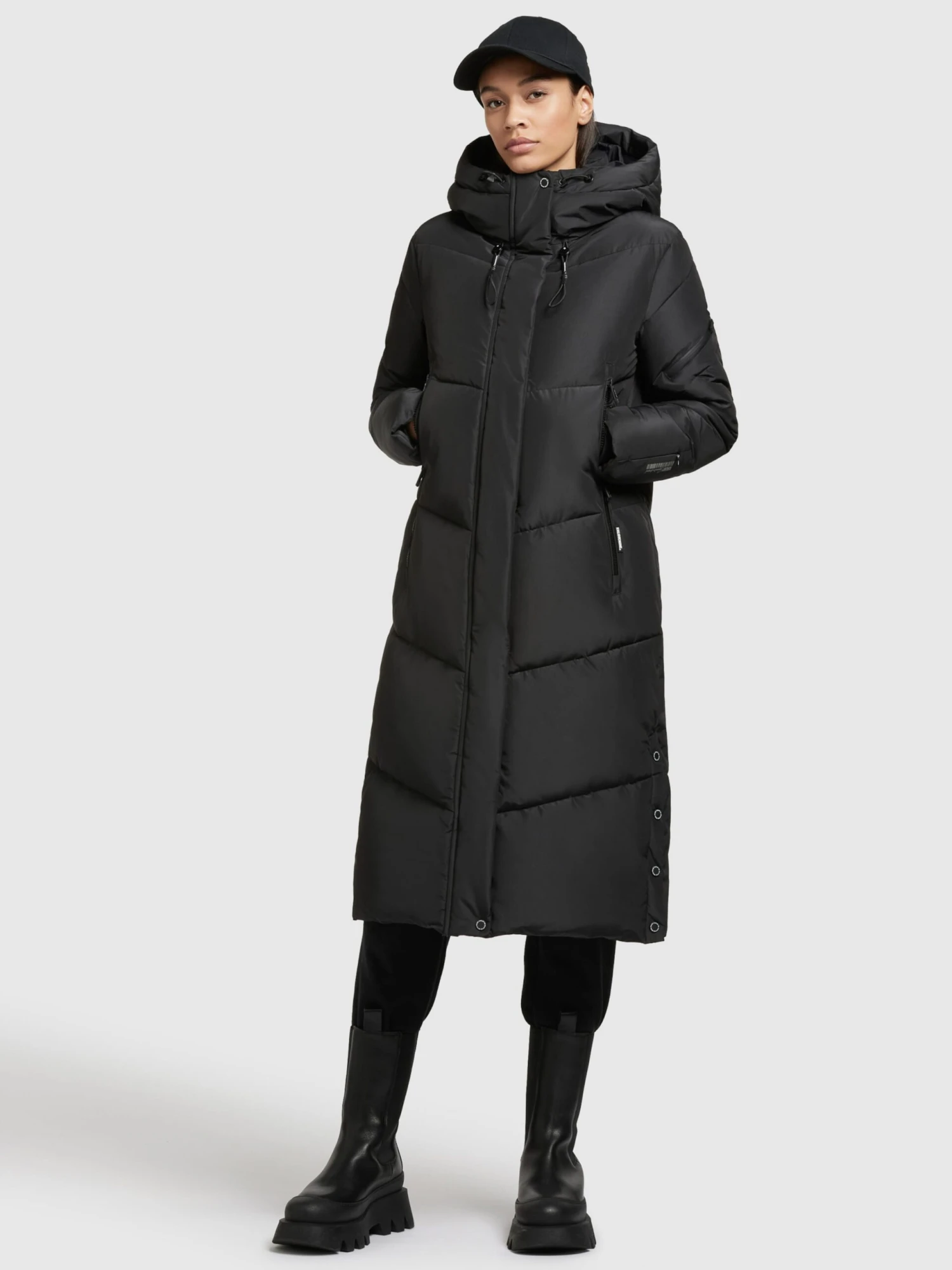 Khujo Tussenmantels Tussenmantel Sonje3 Dames Zwart - Afbeelding 3