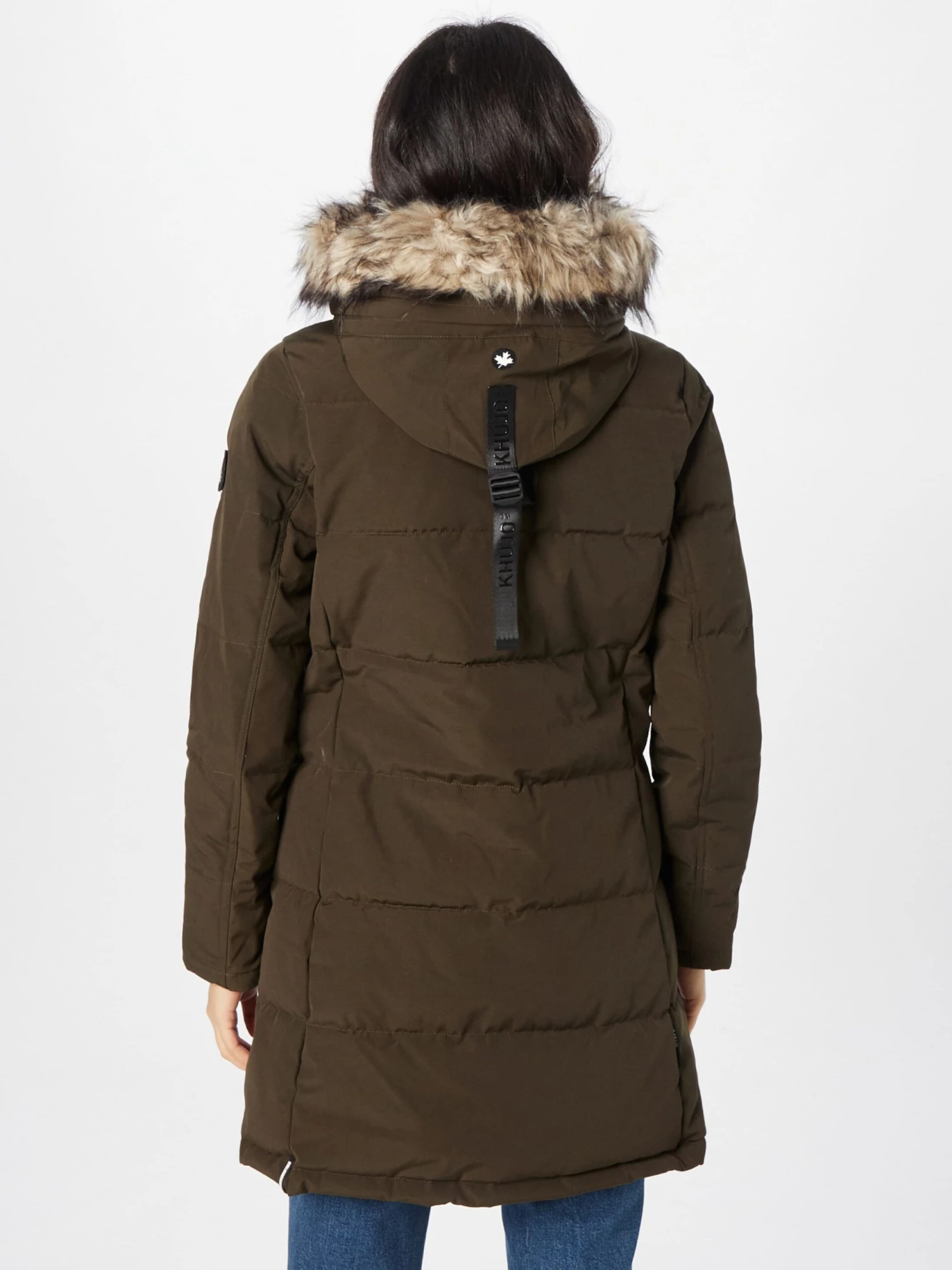 Khujo Wintermantels Wintermantel Cloren Dames Olijfgroen - Afbeelding 3