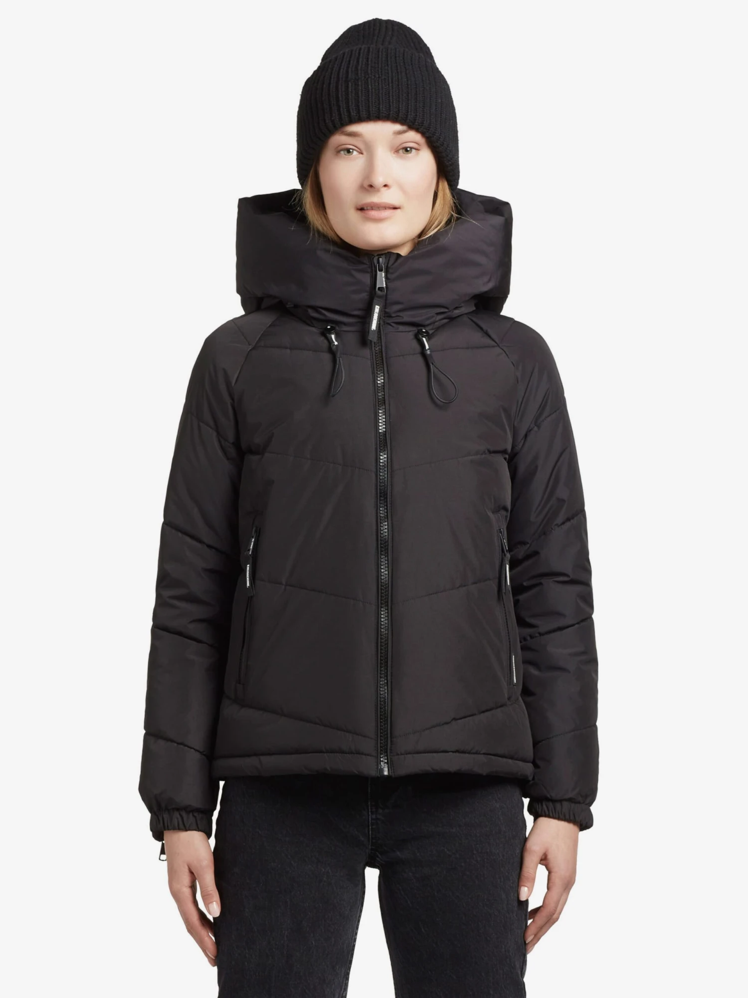 Khujo Winterjassen Winterjas Esila Dames Zwart - Afbeelding 2