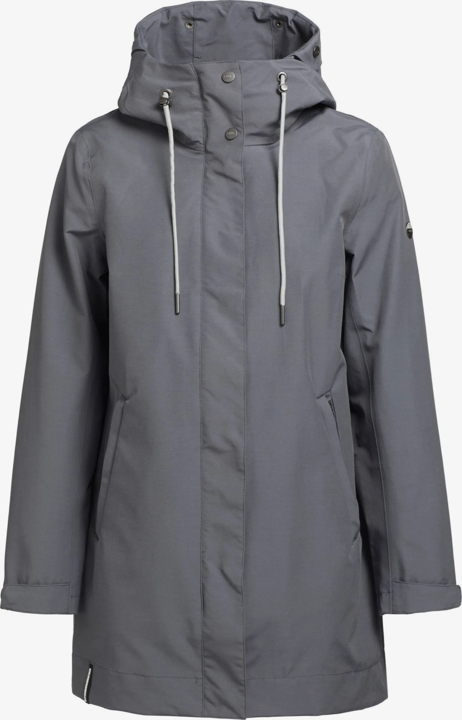 Khujo Tussenmantels Tussenmantel Artisa Dames Rookgrijs