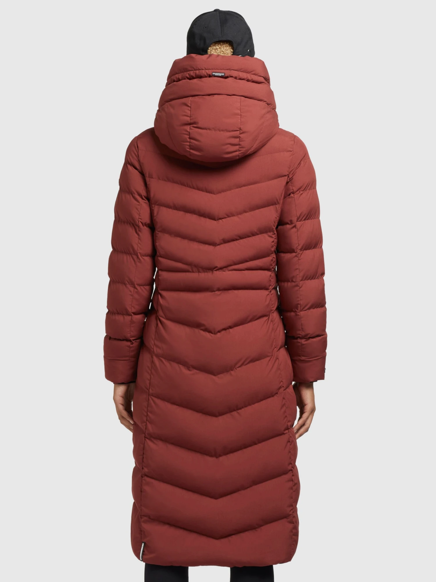 Khujo Wintermantels Wintermantel Ingram Dames Roestrood - Afbeelding 3