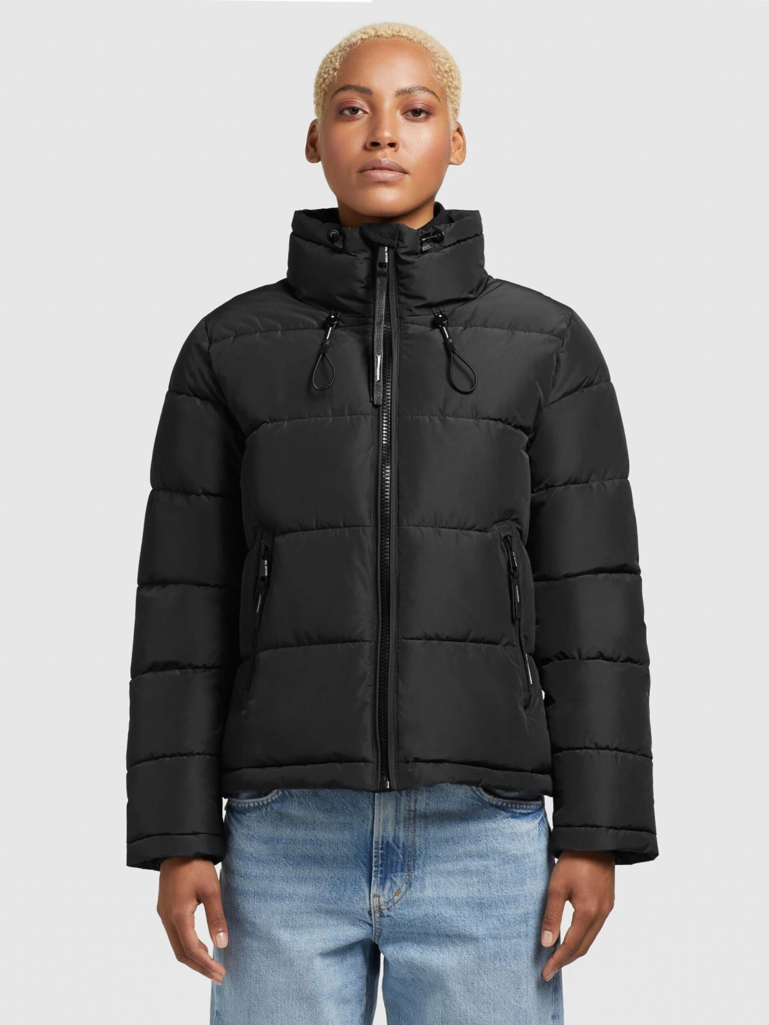 Khujo Winterjassen Winterjas Tuba Dames Zwart - Afbeelding 2