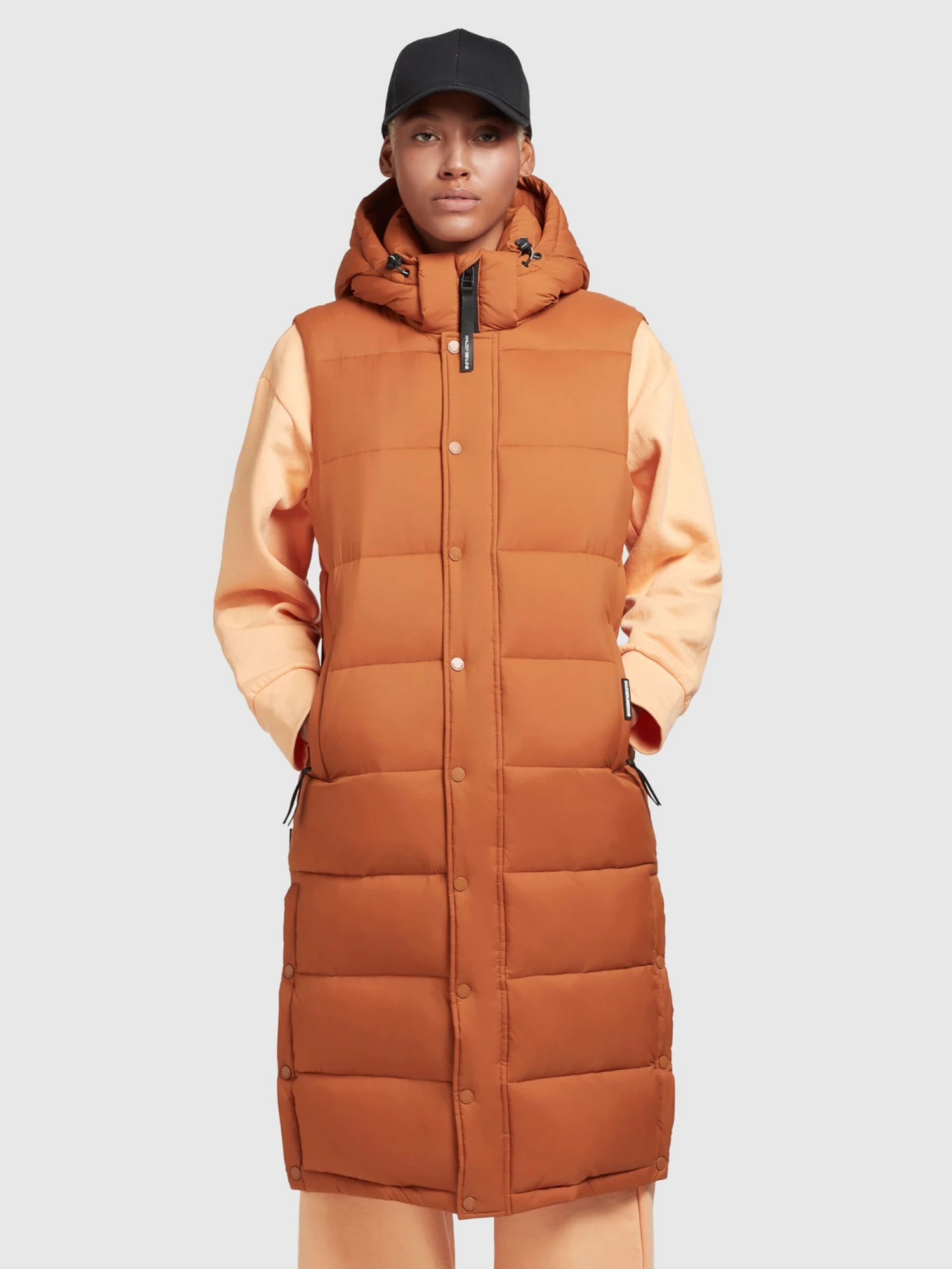 Khujo Bodywarmers Bodywarmer Magneta Dames Oranje - Afbeelding 2