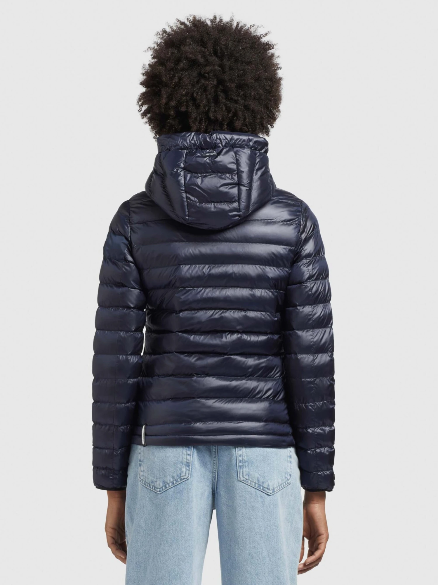 Khujo Tussenjassen Tussenjas Lovina Dames Donkerblauw - Afbeelding 5