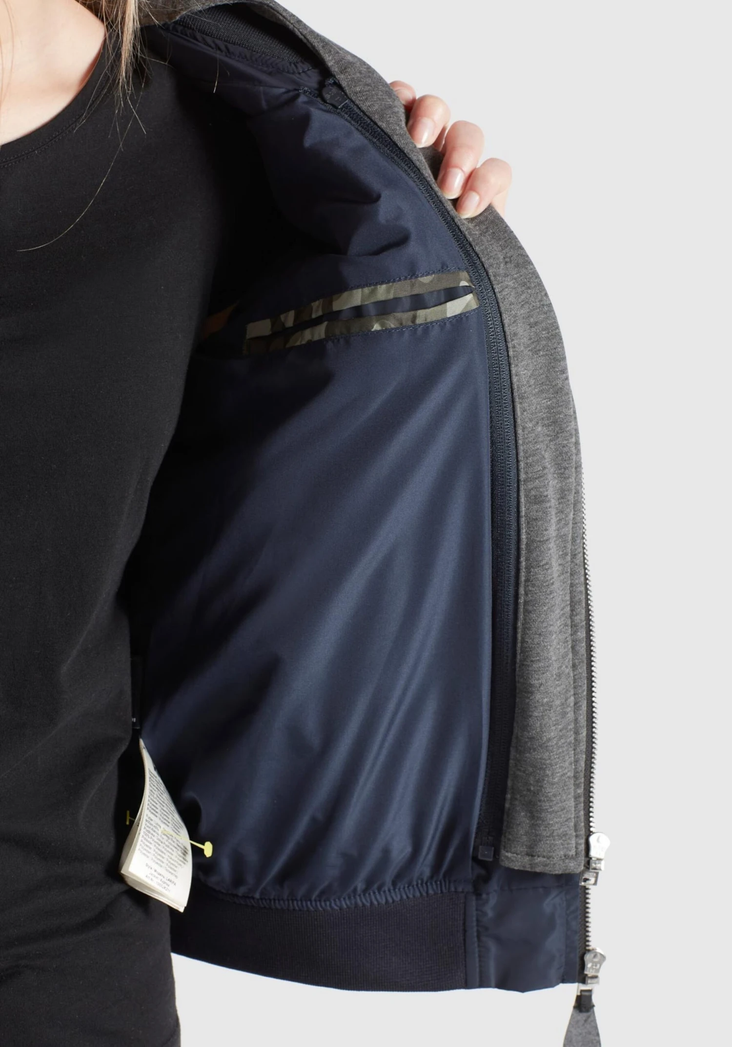 Khujo Winterjassen Winterjas Larifa Dames Nachtblauw - Afbeelding 8