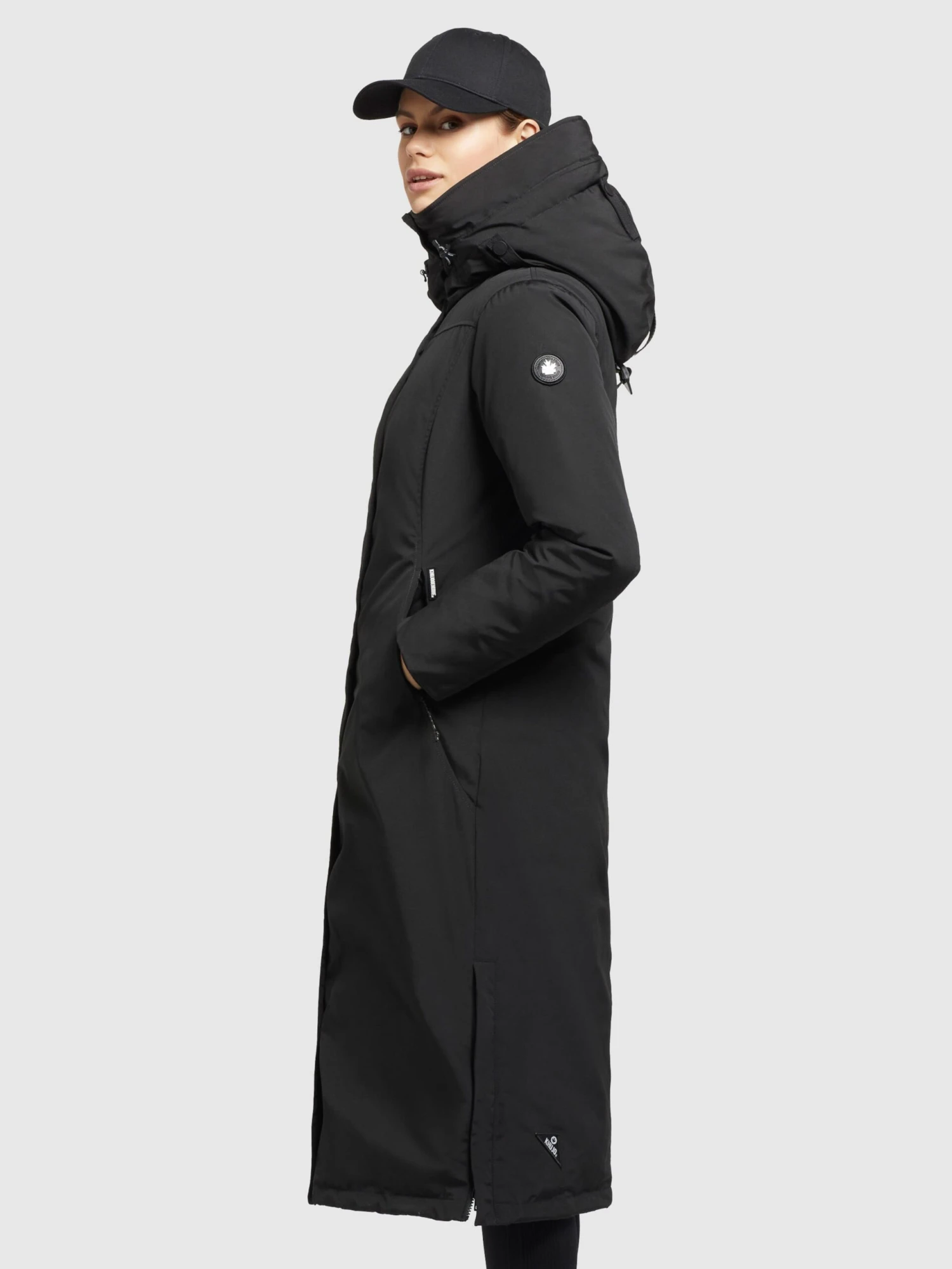 Khujo Wintermantels Wintermantel ABELLA Dames Zwart - Afbeelding 5